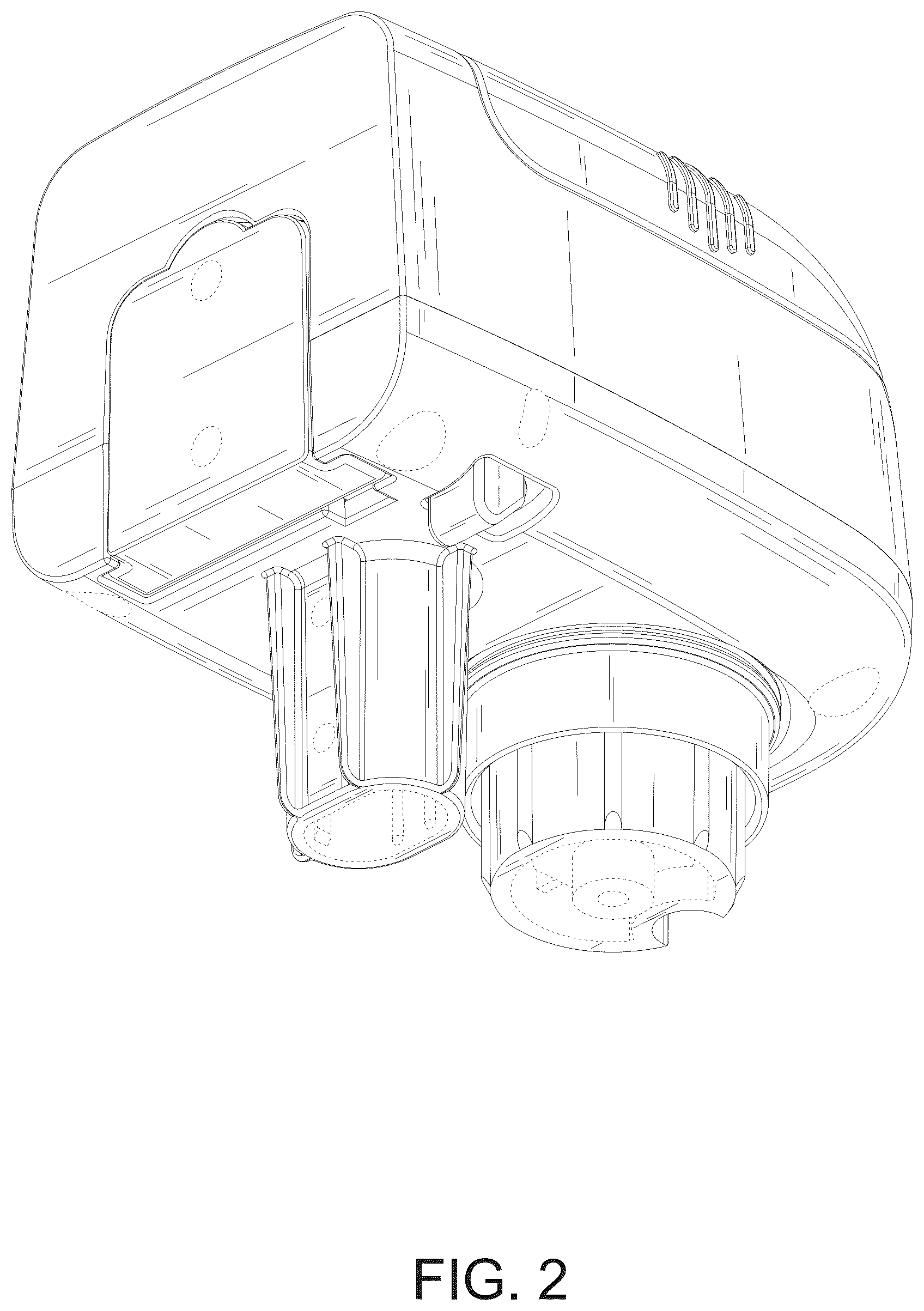 Patent USD1124830 Figure 2 – Component for a lock
