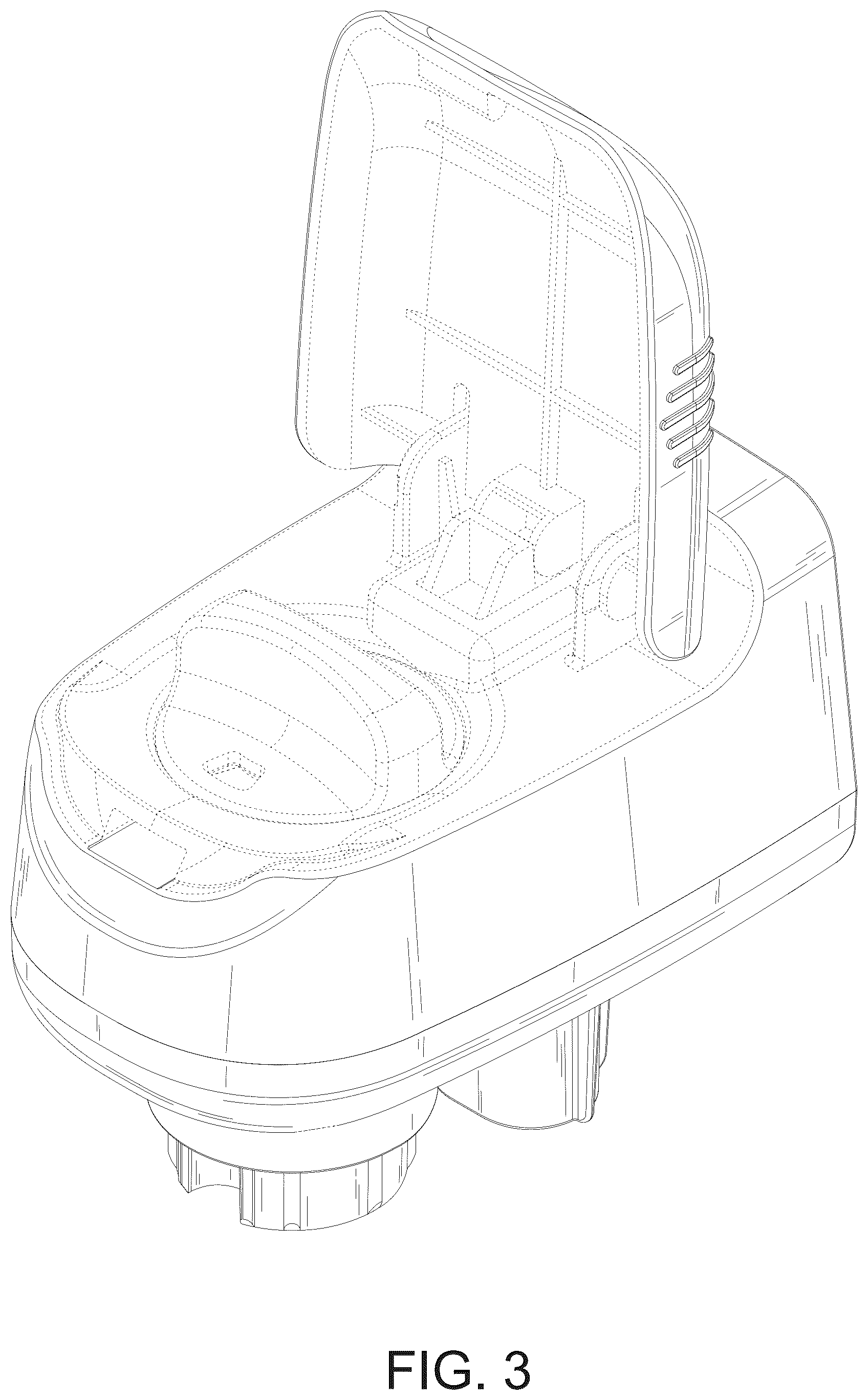 Patent USD1124830 Figure 3 – Component for a lock