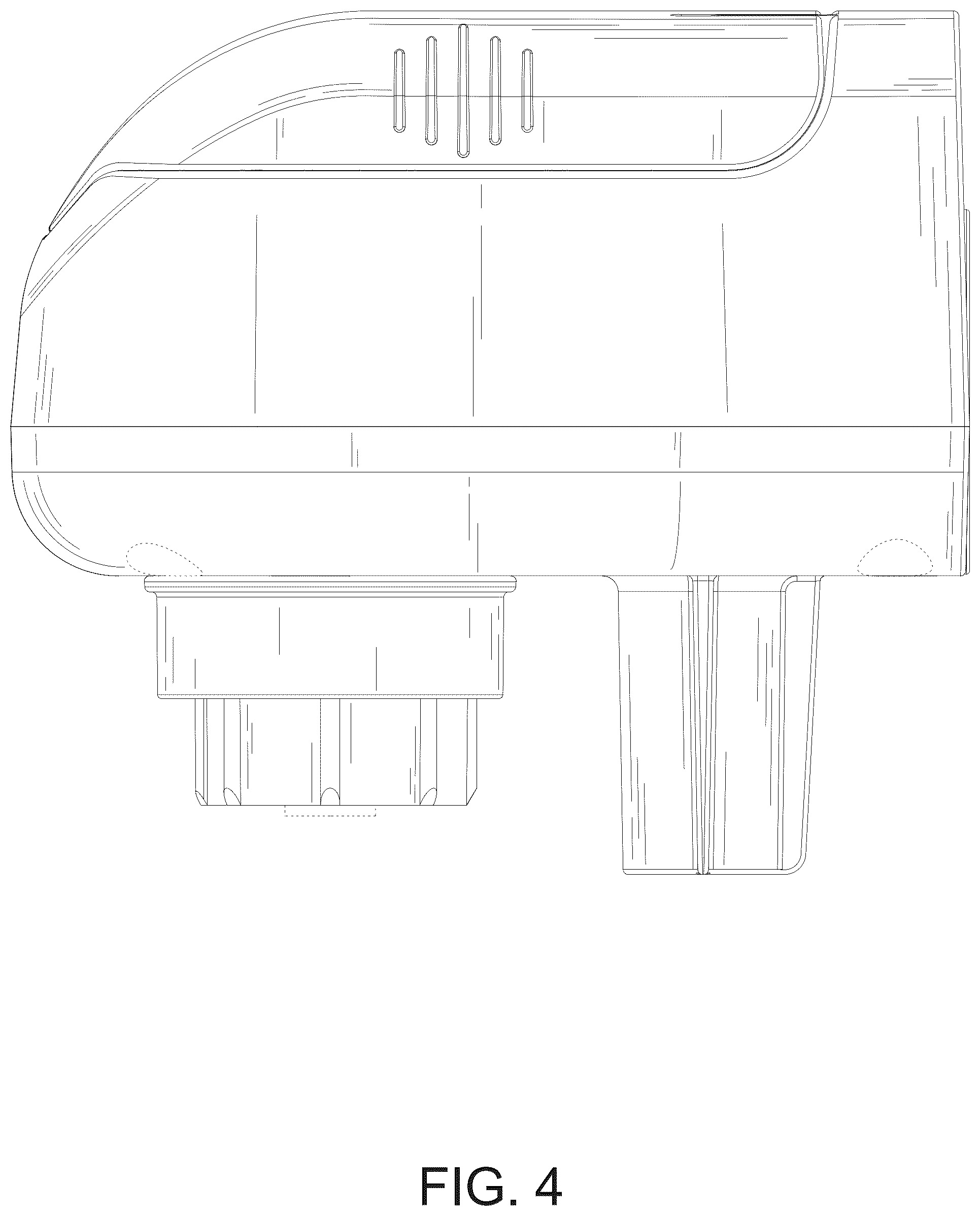 Patent USD1124830 Figure 4 – Component for a lock