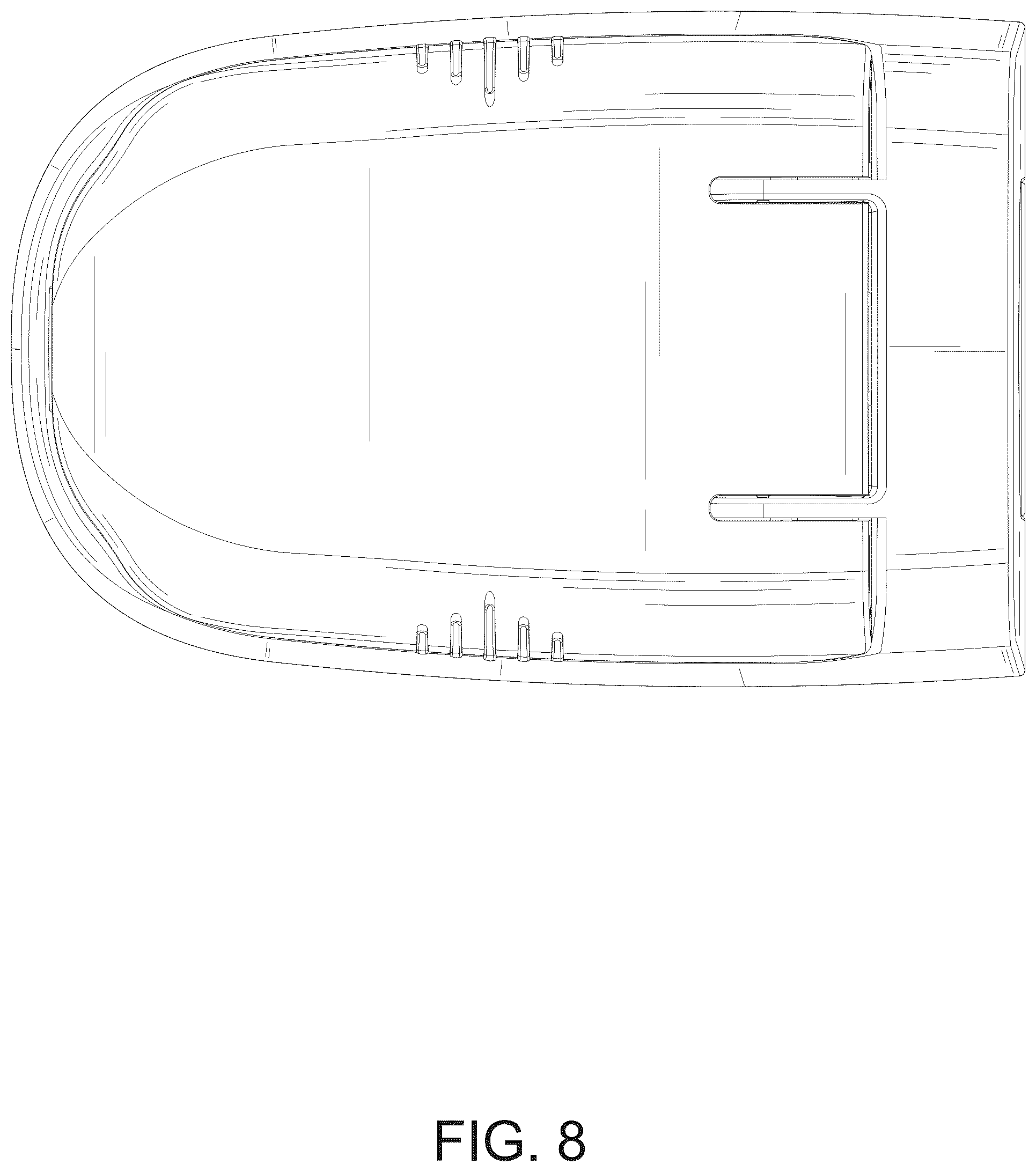 Patent USD1124830 Figure 8 – Component for a lock