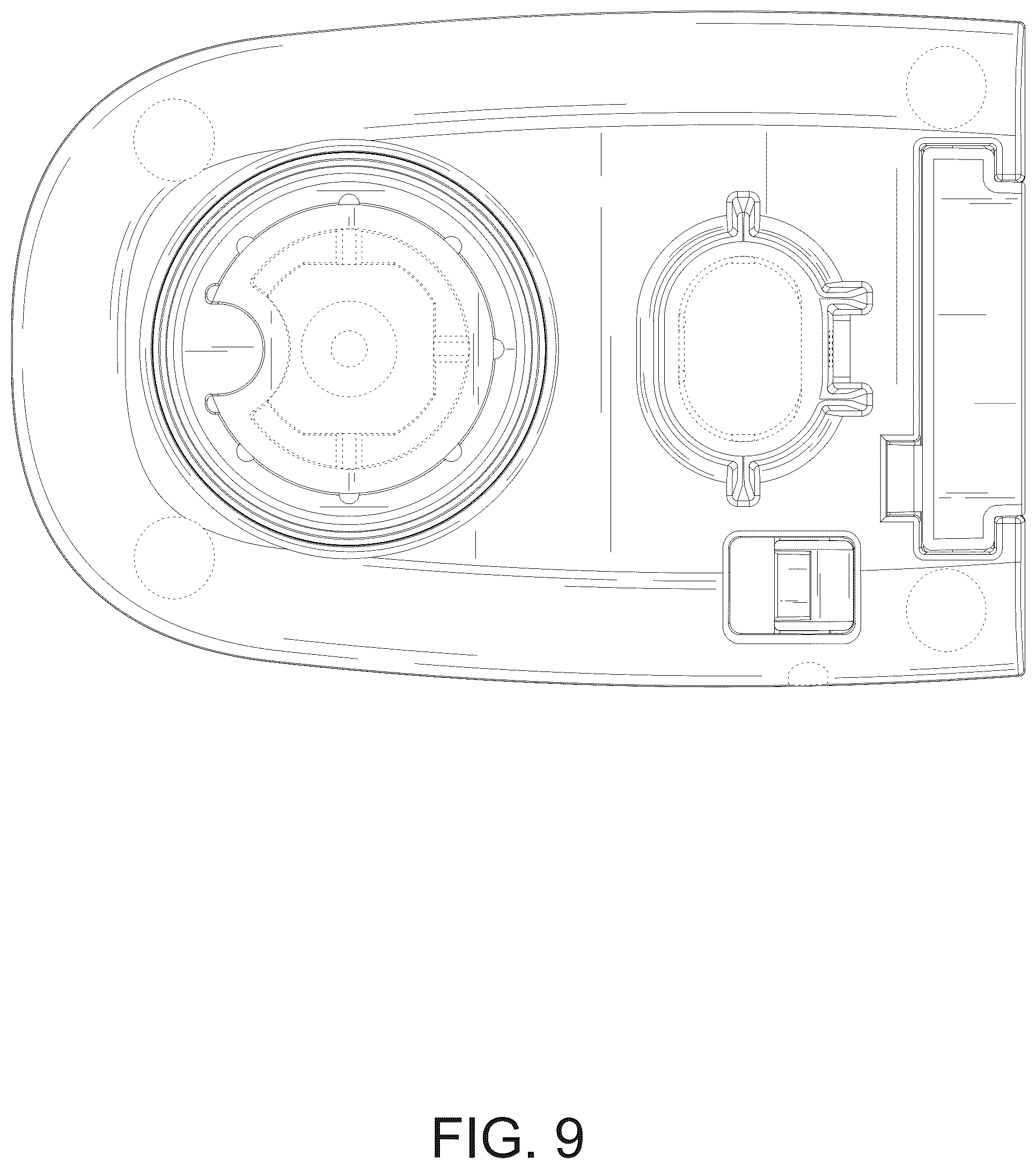 Patent USD1124830 Figure 9 – Component for a lock