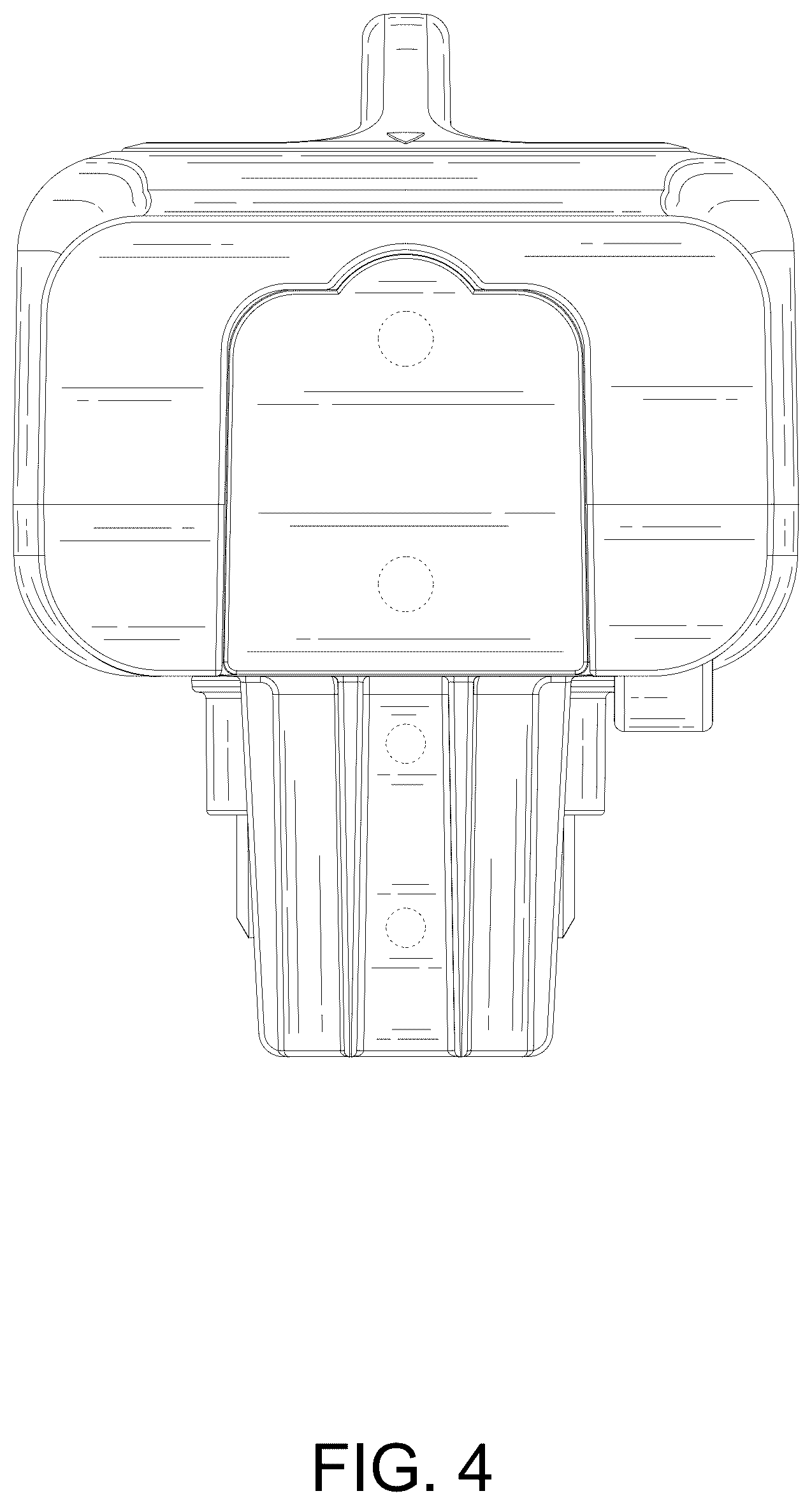 Patent USD1124831 Figure 4 – Component for a lock
