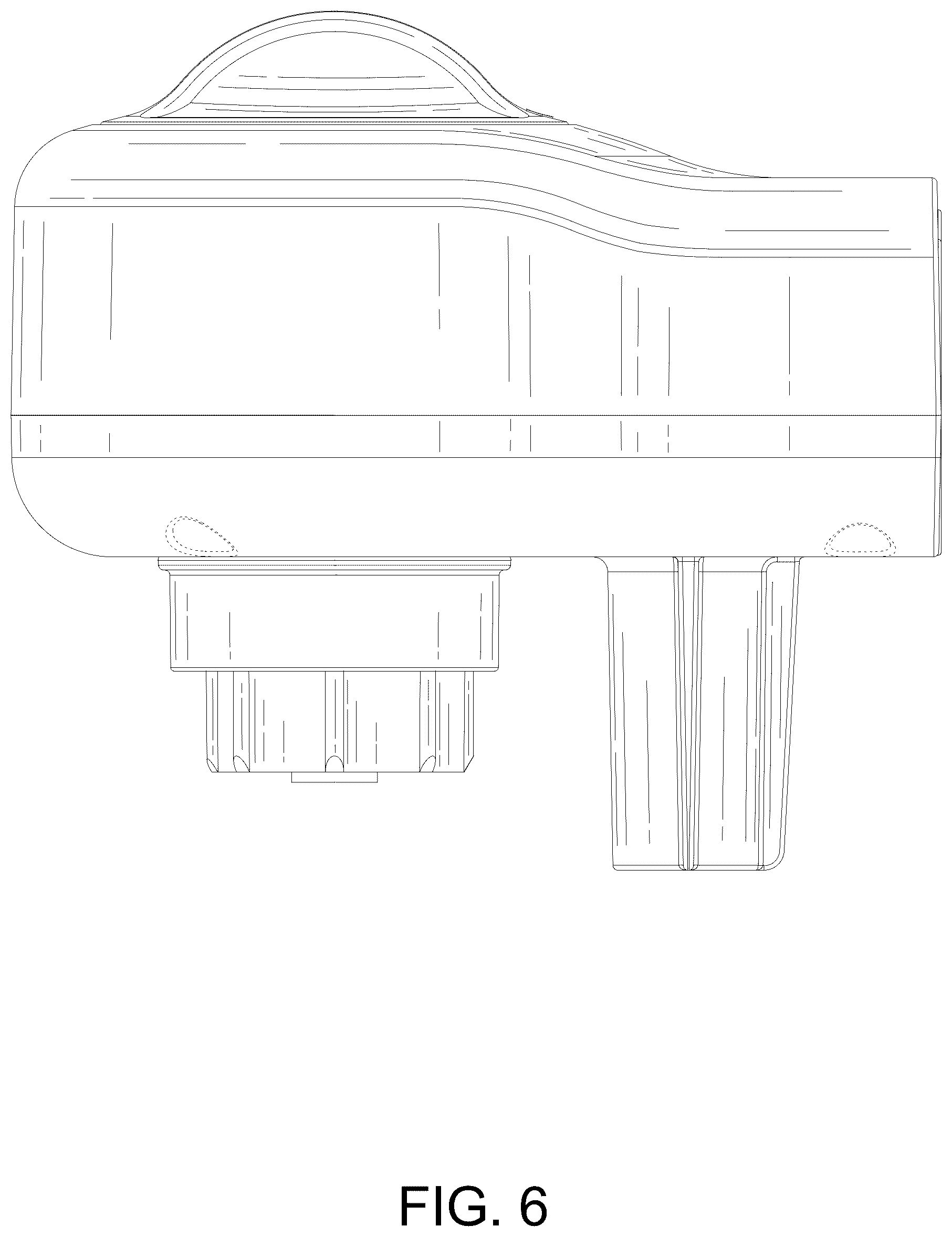 Patent USD1124831 Figure 6 – Component for a lock