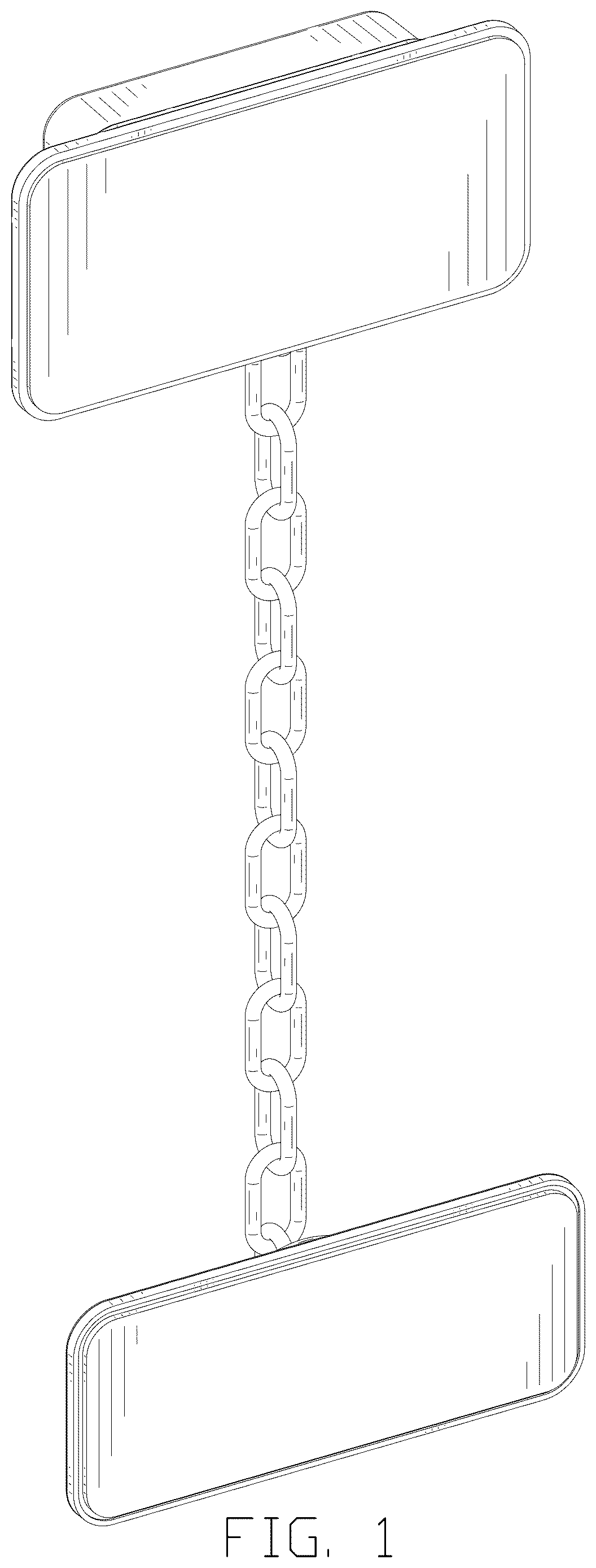 Patent USD1124832 Figure 1 – Child safety lock