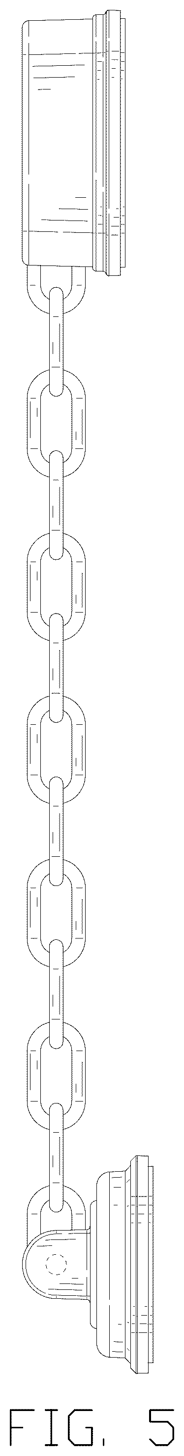 Patent USD1124832 Figure 5 – Child safety lock