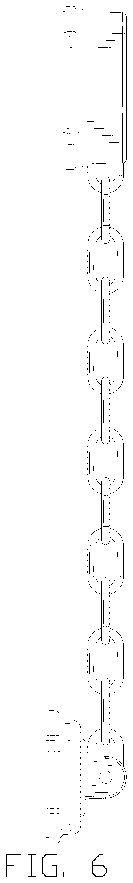 Patent USD1124832 Figure 6 – Child safety lock