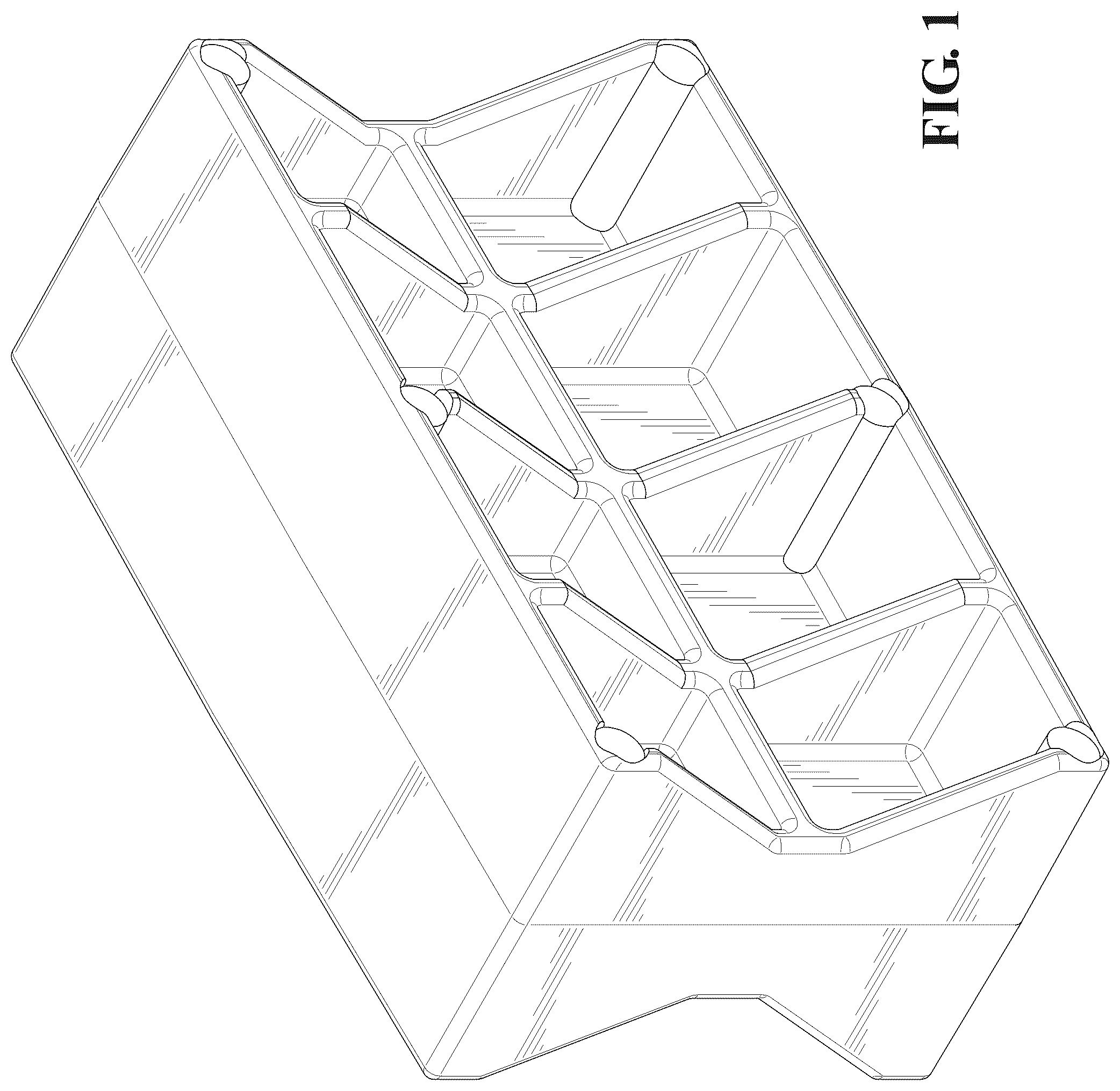 Patent USD1124833 Figure 1 – Interlock