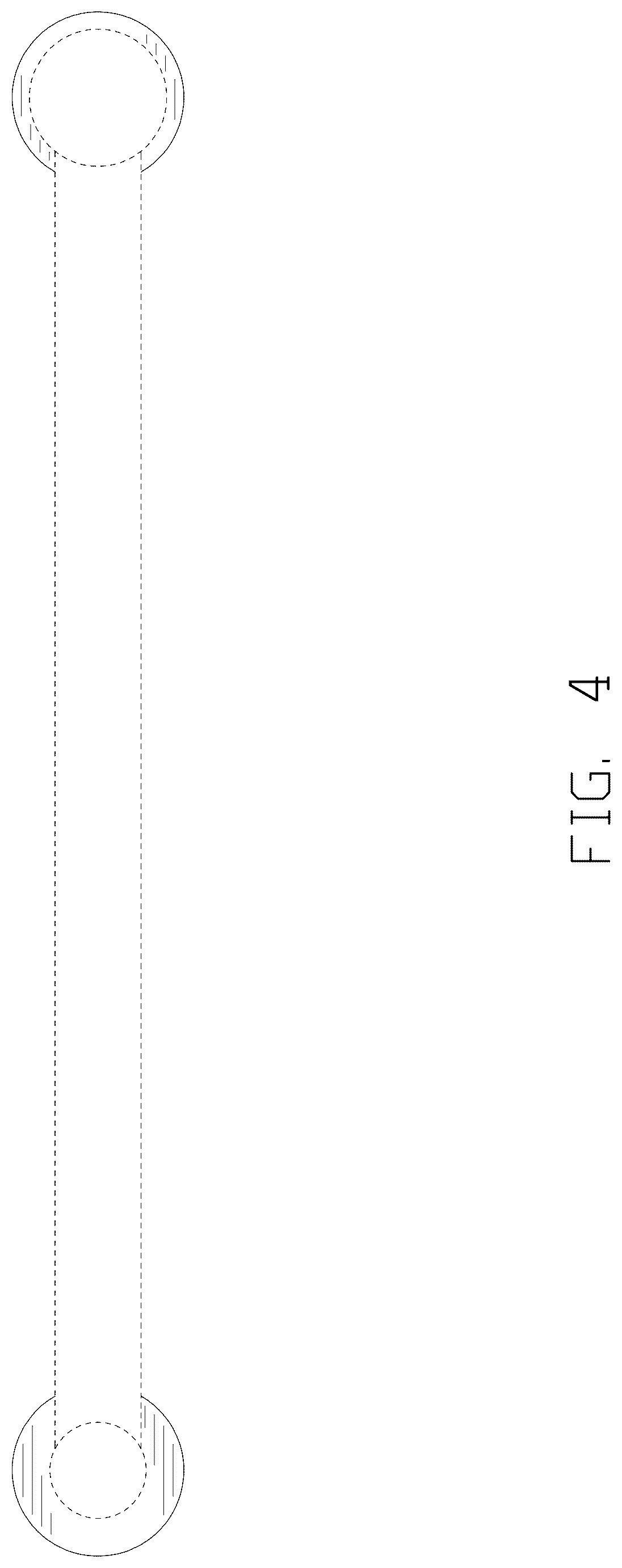 Patent USD1124834 Figure 4 – Sliding door hardware having wheel-shaped front roller disks