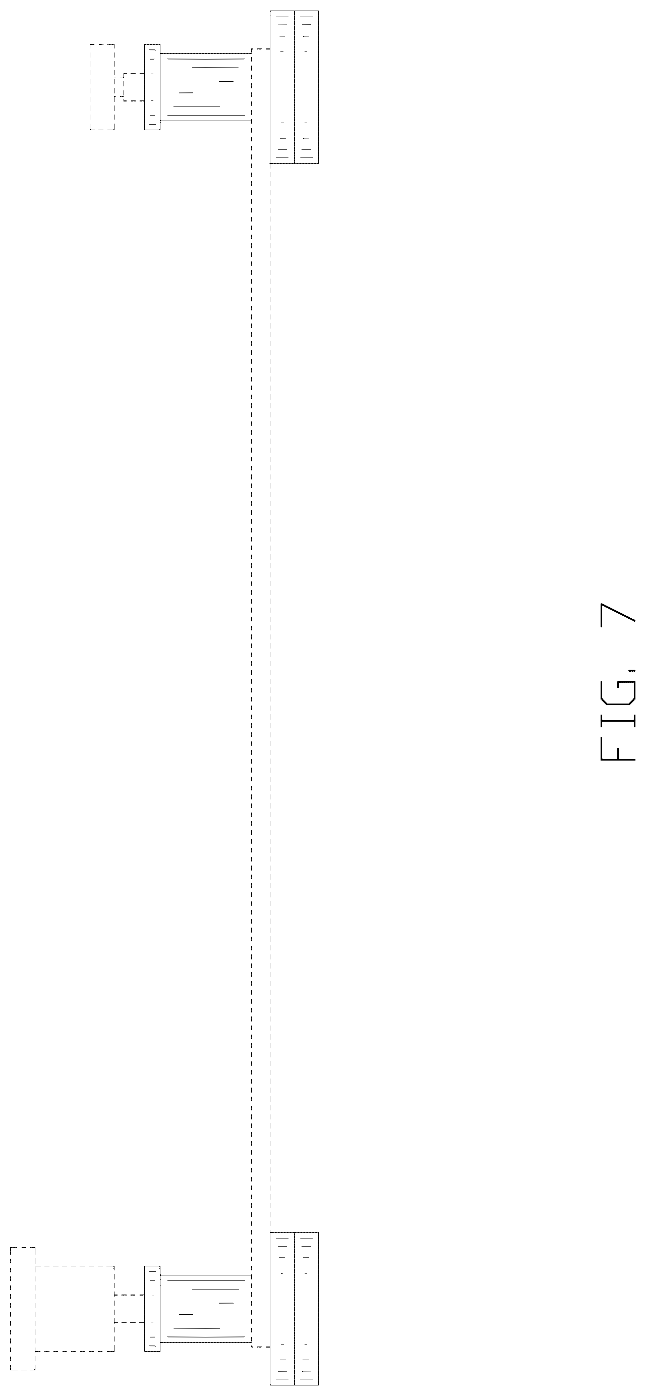Patent USD1124834 Figure 7 – Sliding door hardware having wheel-shaped front roller disks