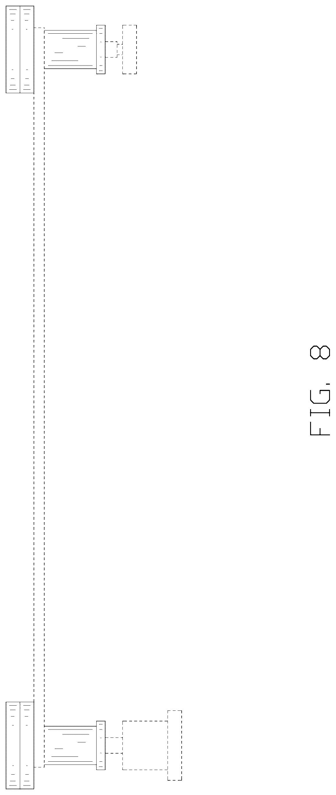 Patent USD1124834 Figure 8 – Sliding door hardware having wheel-shaped front roller disks