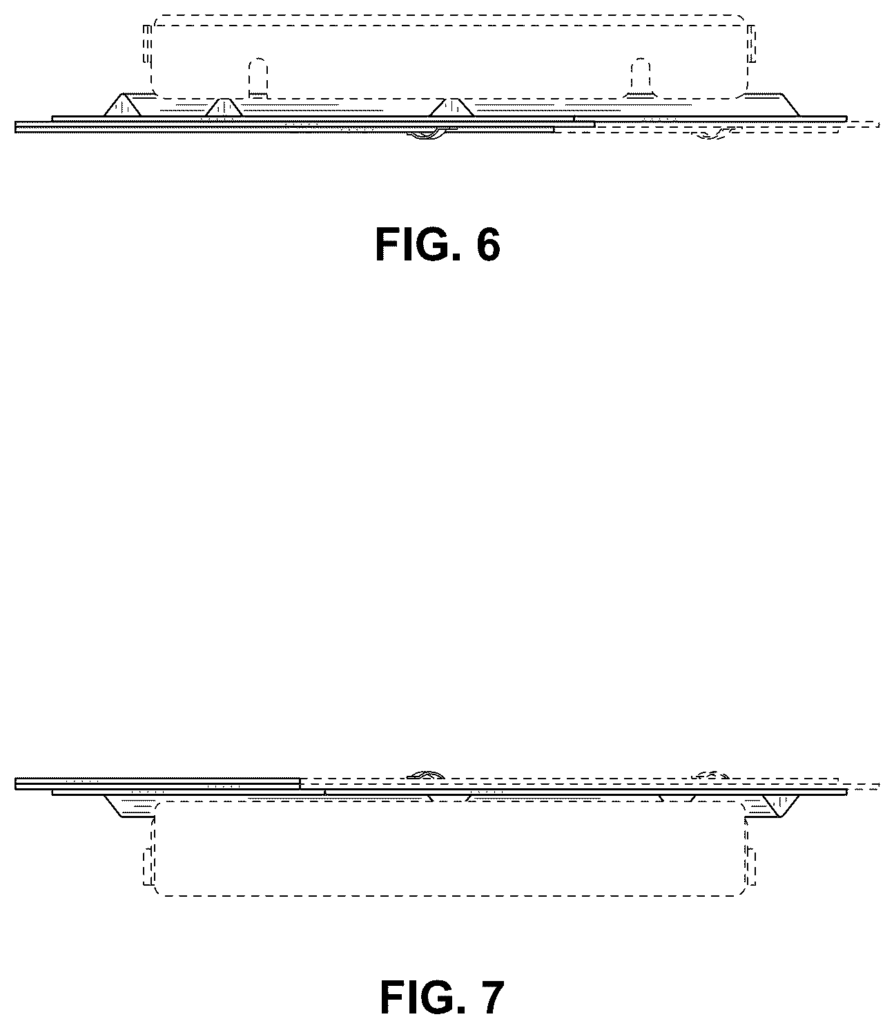 Patent USD1124835 Figure 5 – Mounting structure