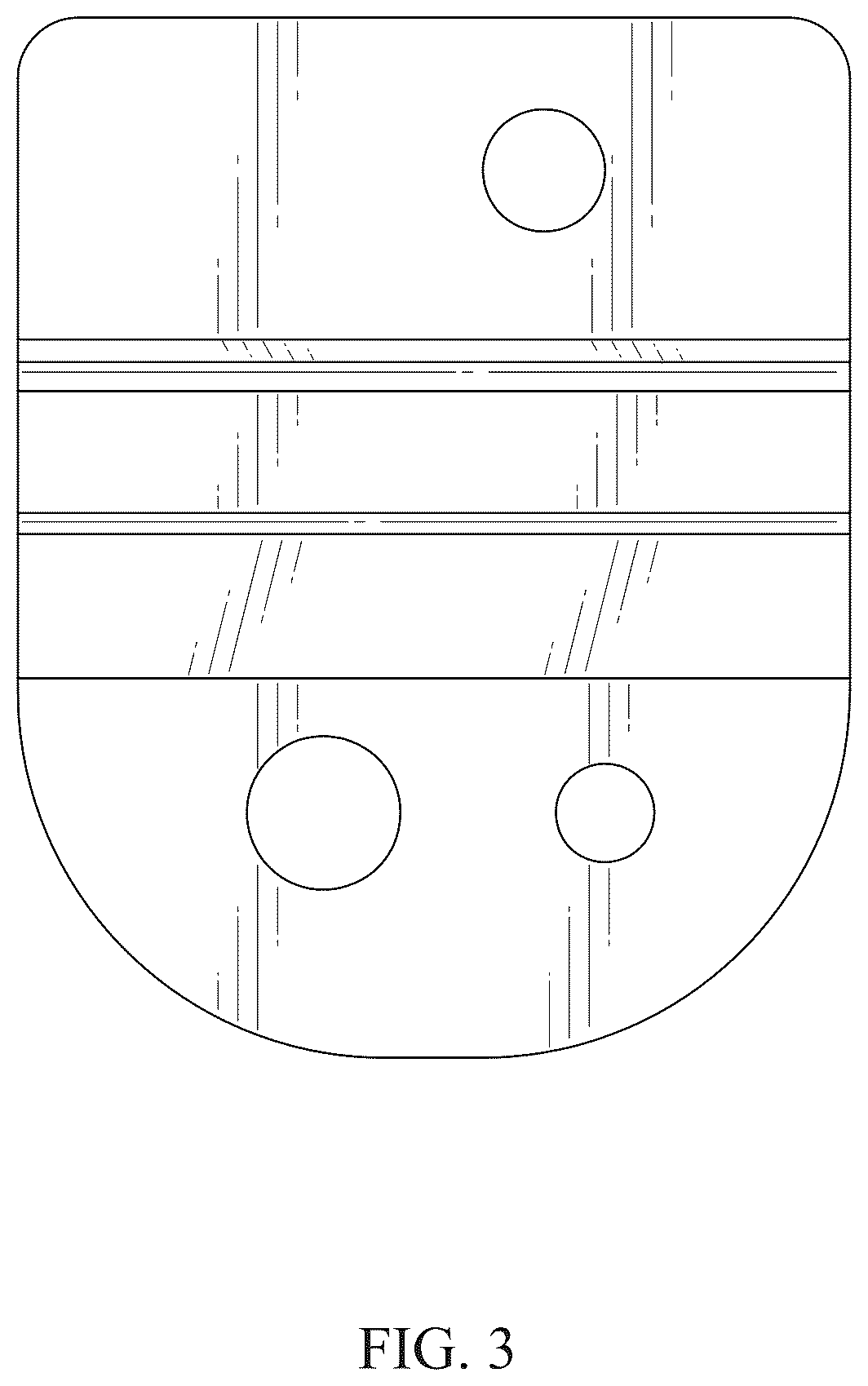 Patent USD1124836 Figure 3 – Cell phone bracket