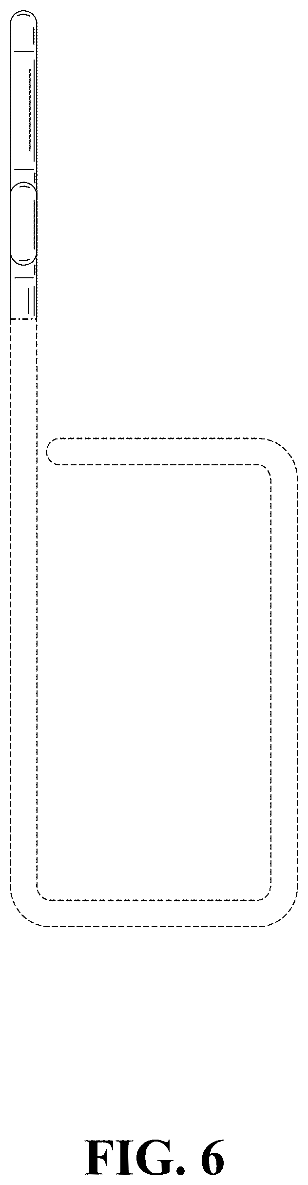 Patent USD1124838 Figure 6 – Cable positioning device