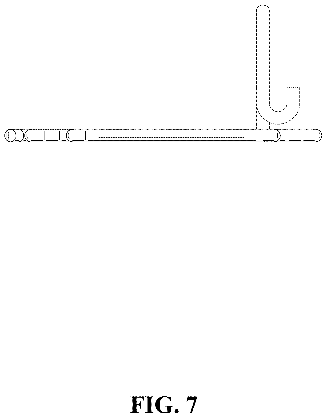 Patent USD1124838 Figure 7 – Cable positioning device
