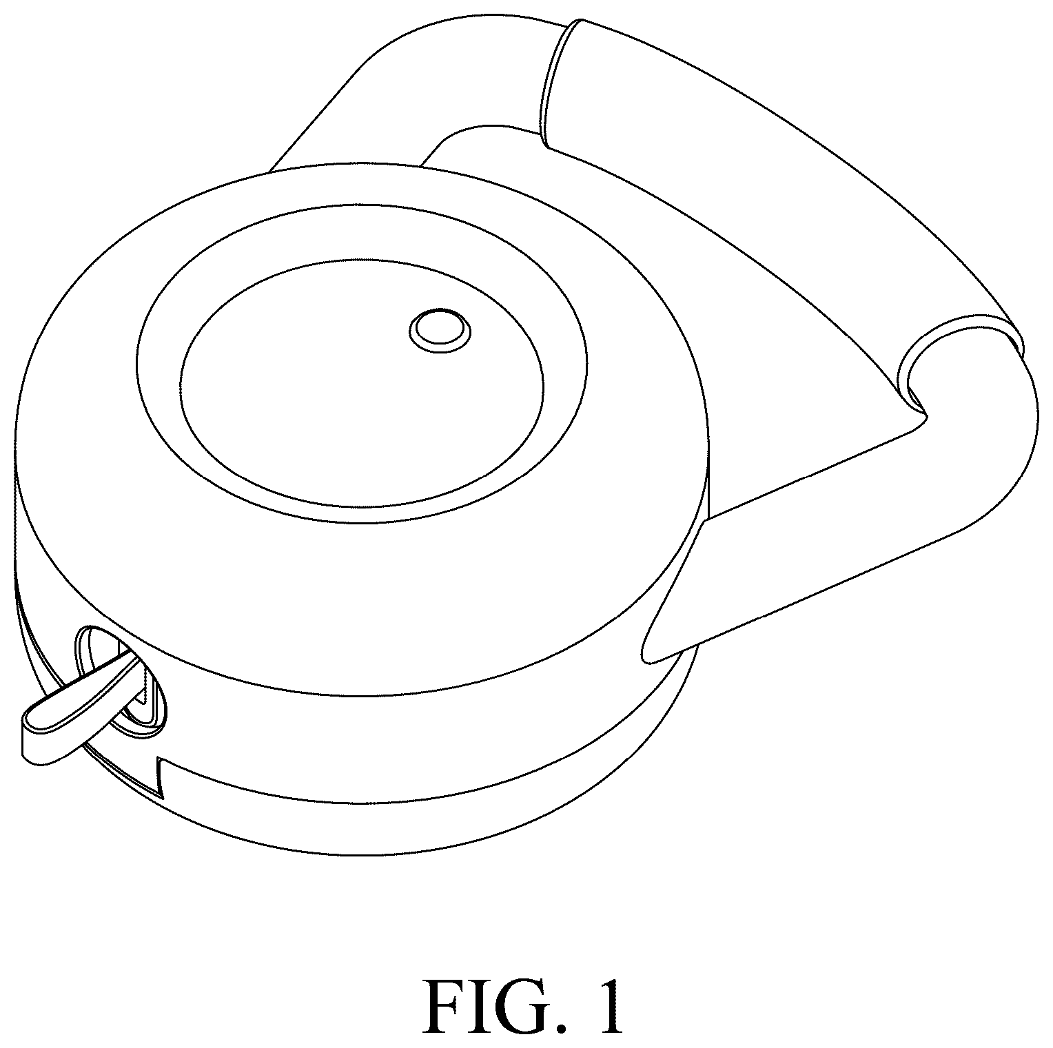 Patent USD1124839 Figure 1 – Cable reel