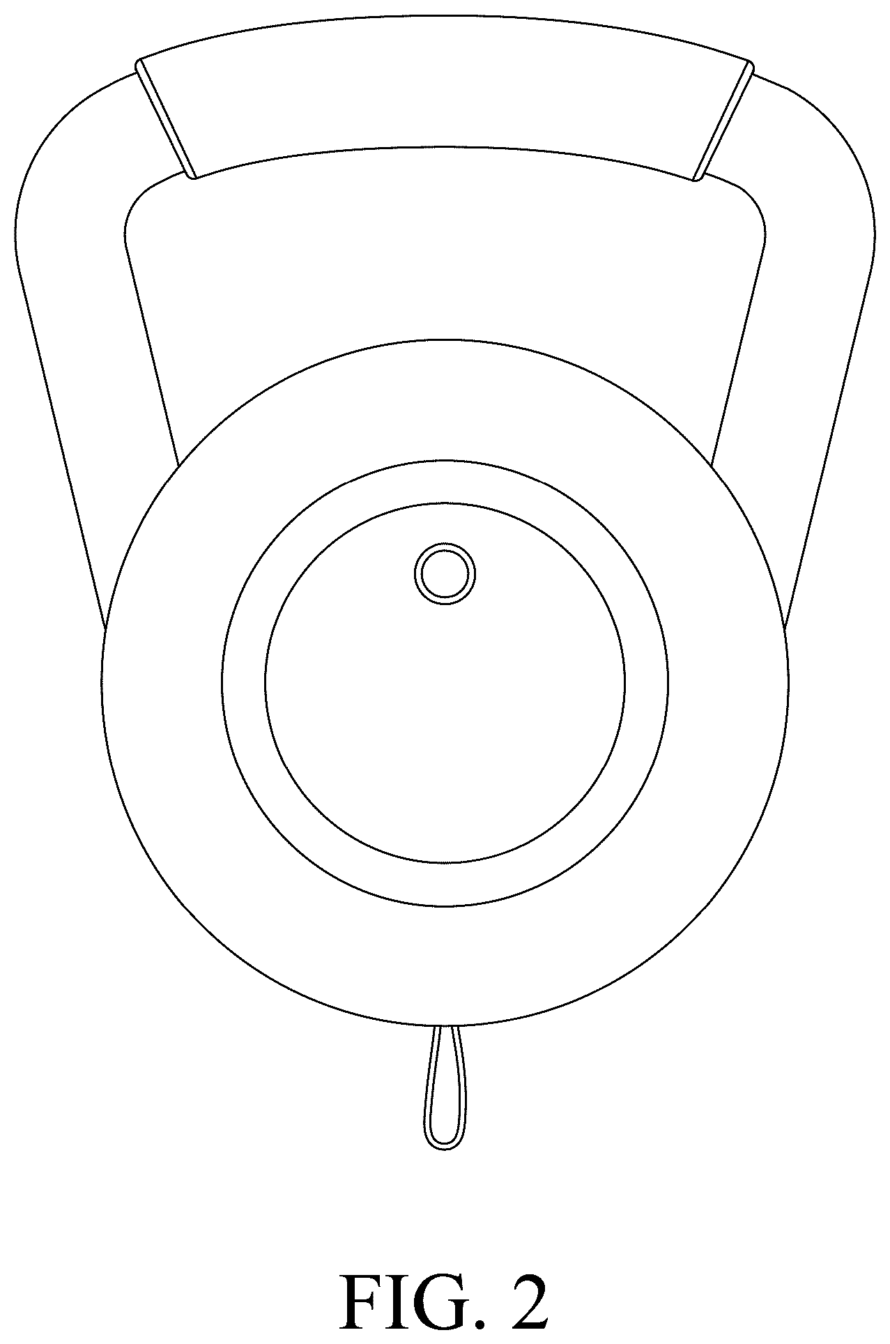 Patent USD1124839 Figure 2 – Cable reel