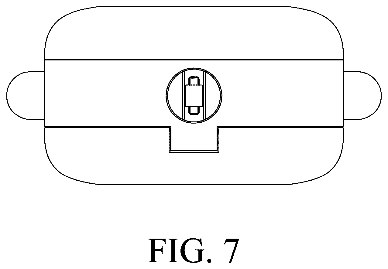 Patent USD1124839 Figure 7 – Cable reel