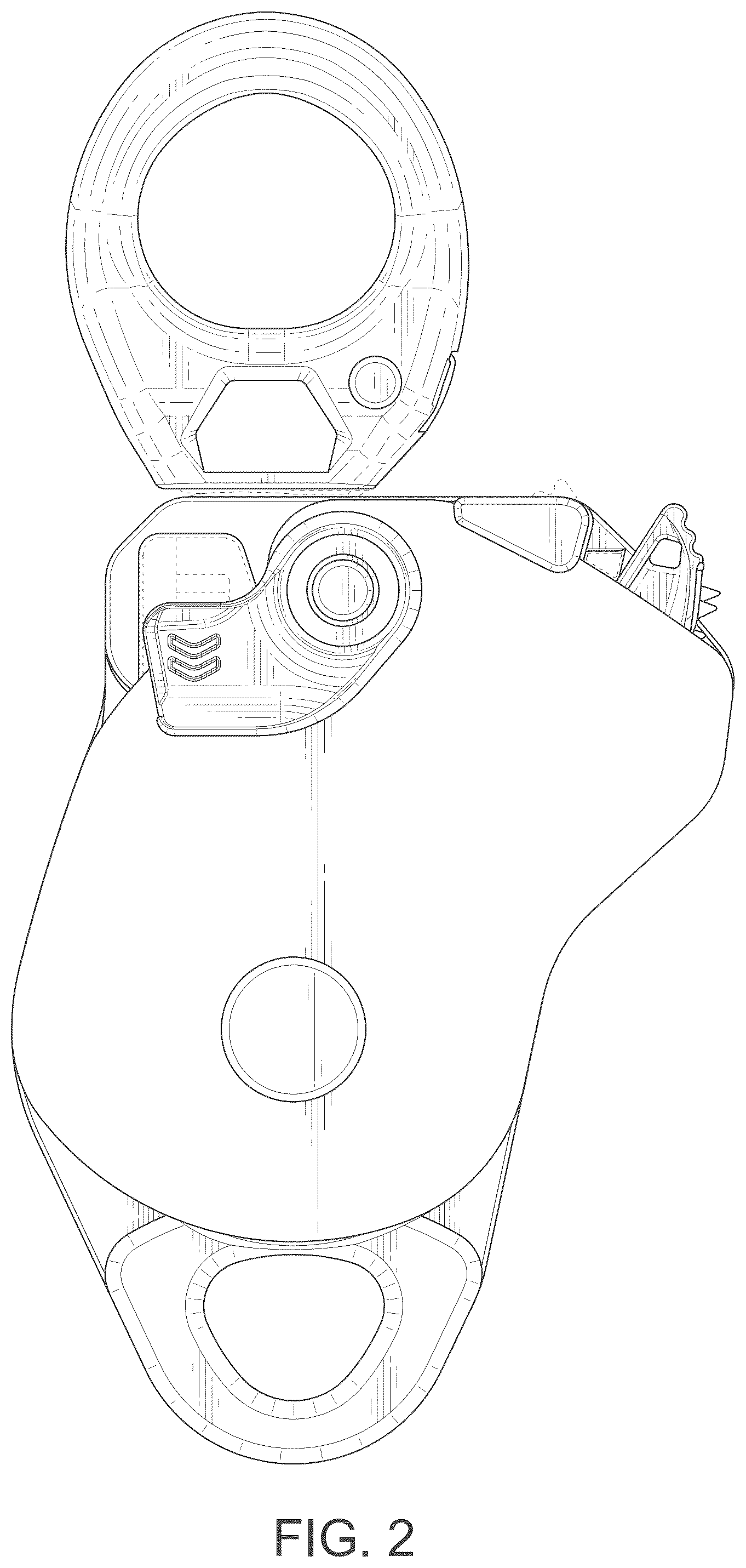 Patent USD1124840 Figure 2 – Pulley