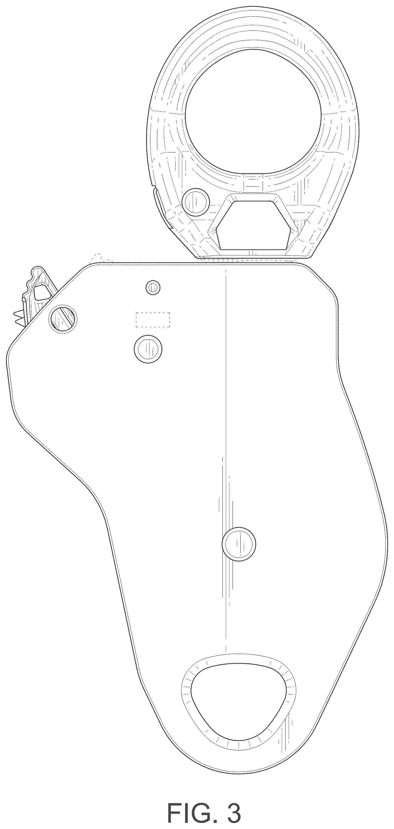 Patent USD1124840 Figure 3 – Pulley