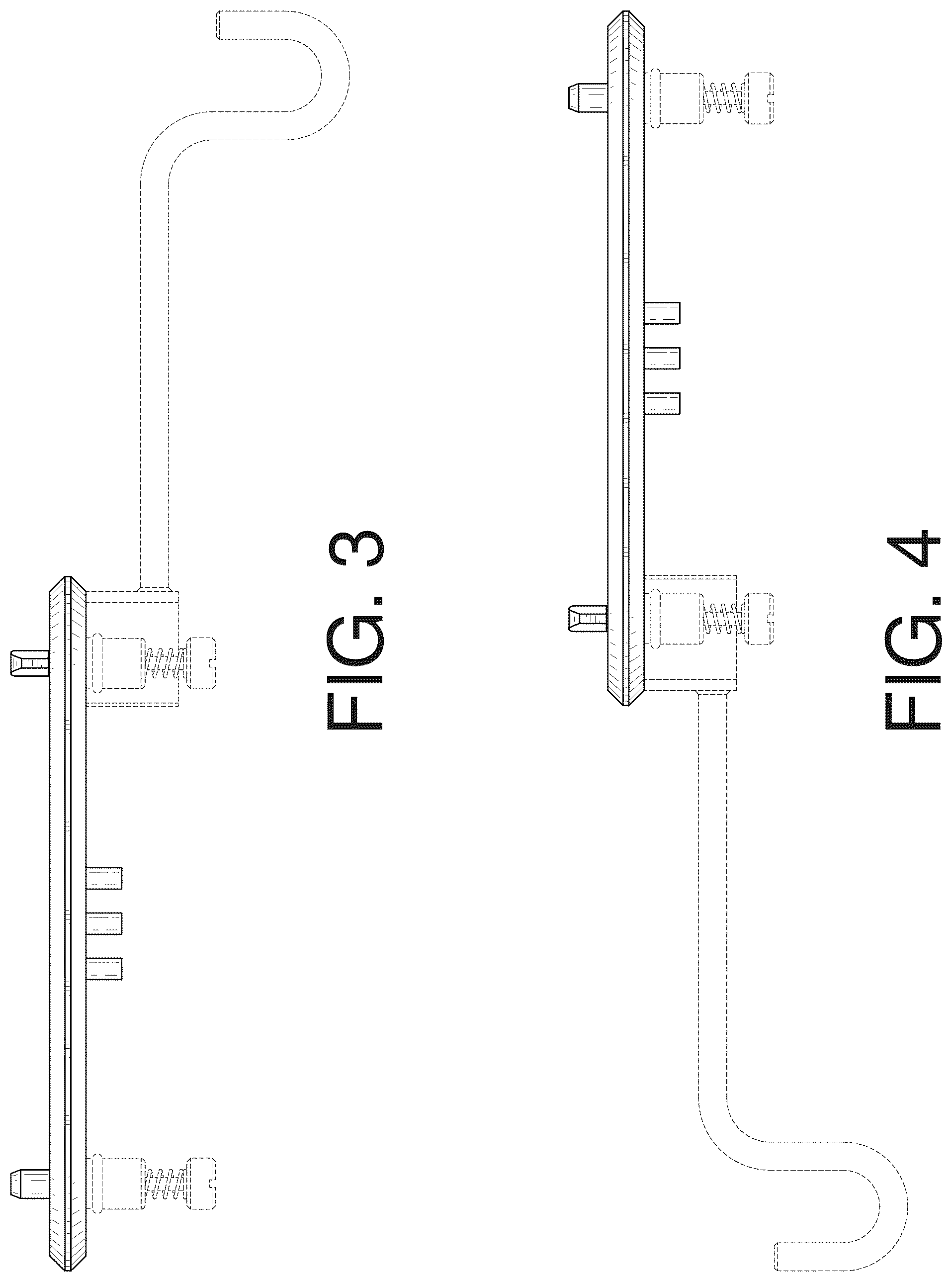 Patent USD1124842 Figure 3 – Mounting plate
