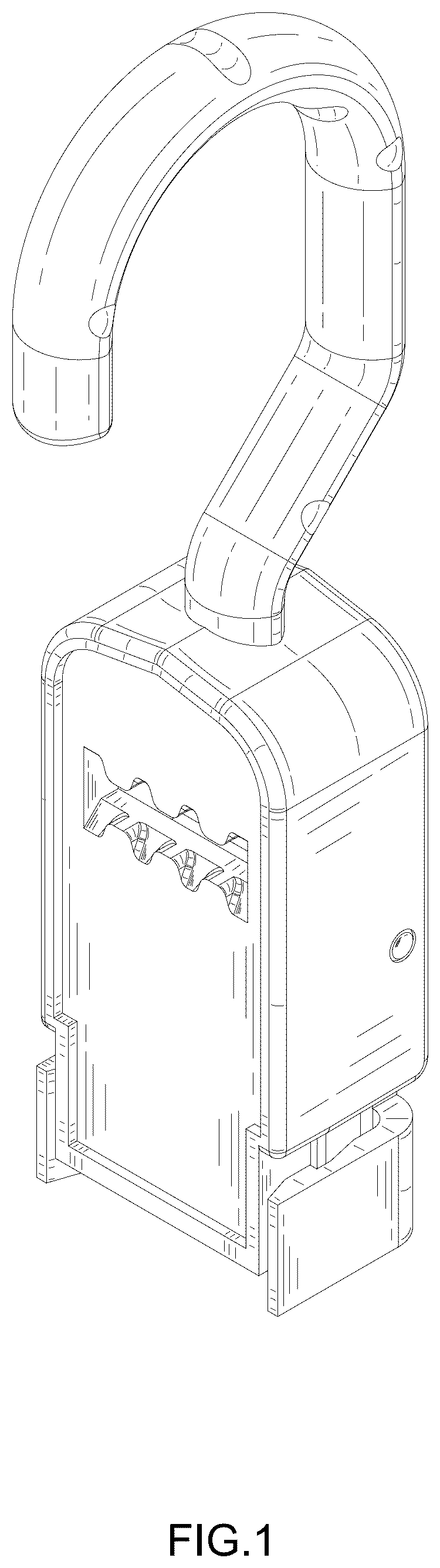 Patent USD1124844 — Hook for adjust bungee cords — Figure 1