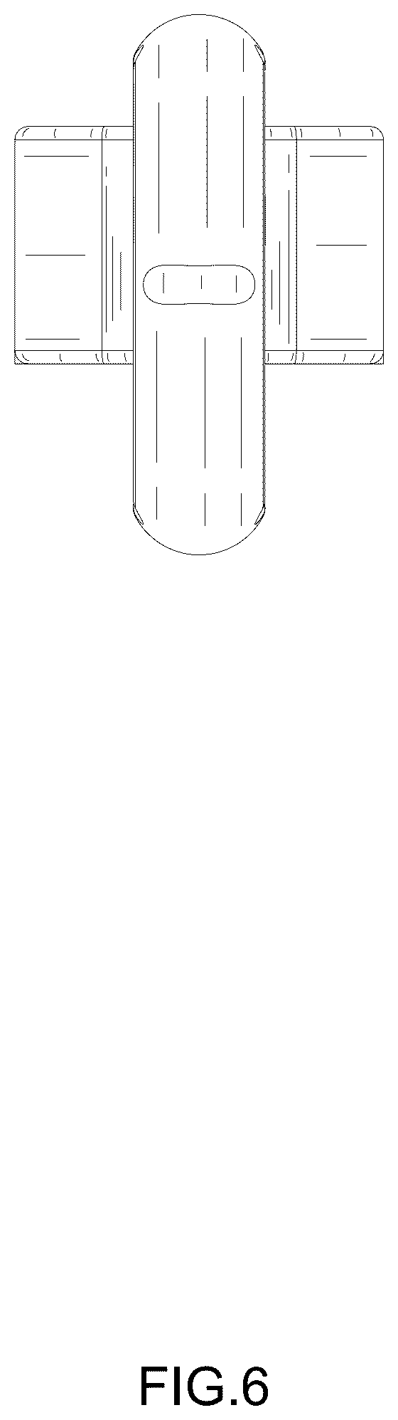 Patent USD1124844 Figure 6 – Hook for adjust bungee cords