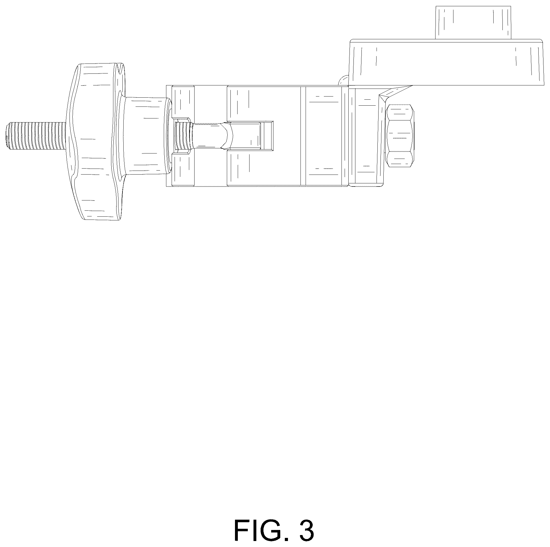Patent USD1124846 Figure 3 – Bracket connector