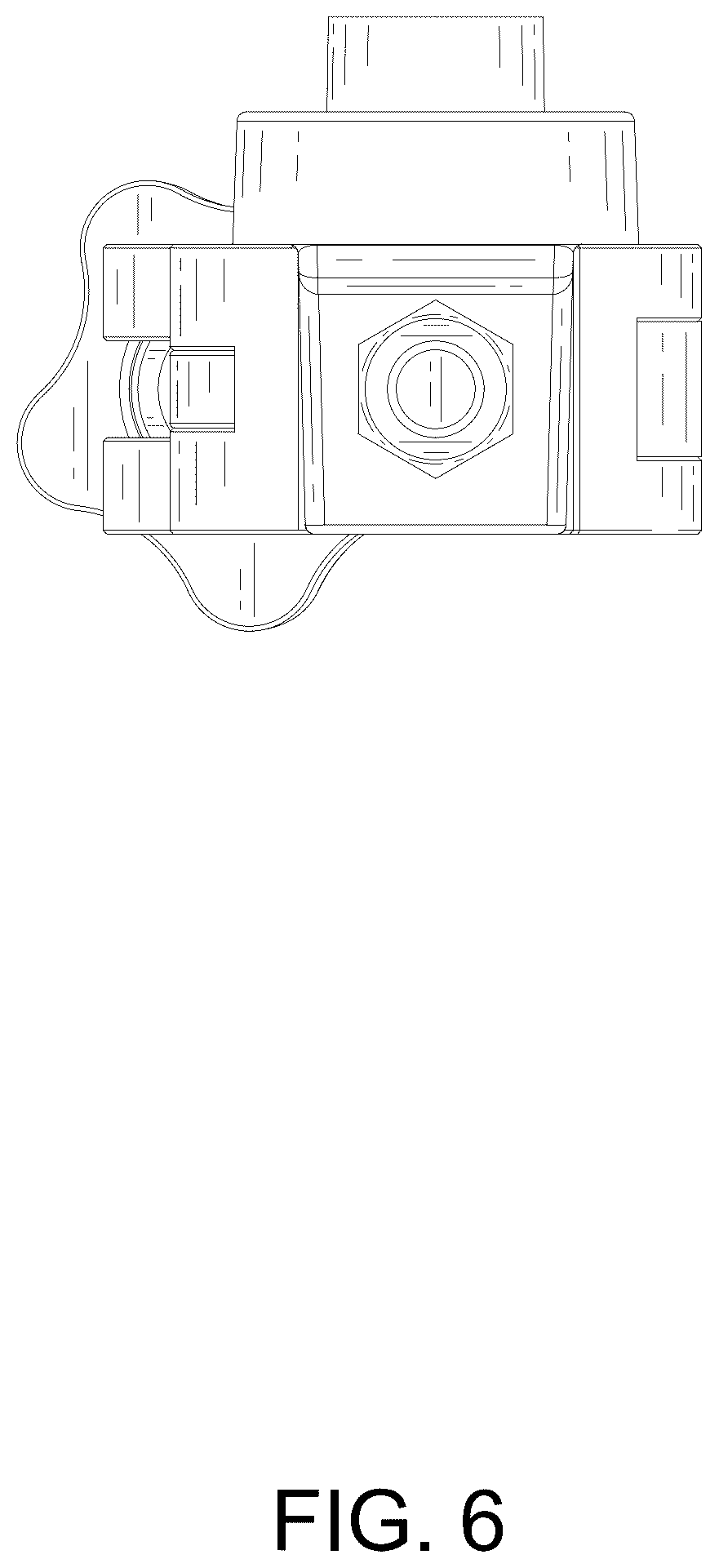 Patent USD1124846 Figure 6 – Bracket connector