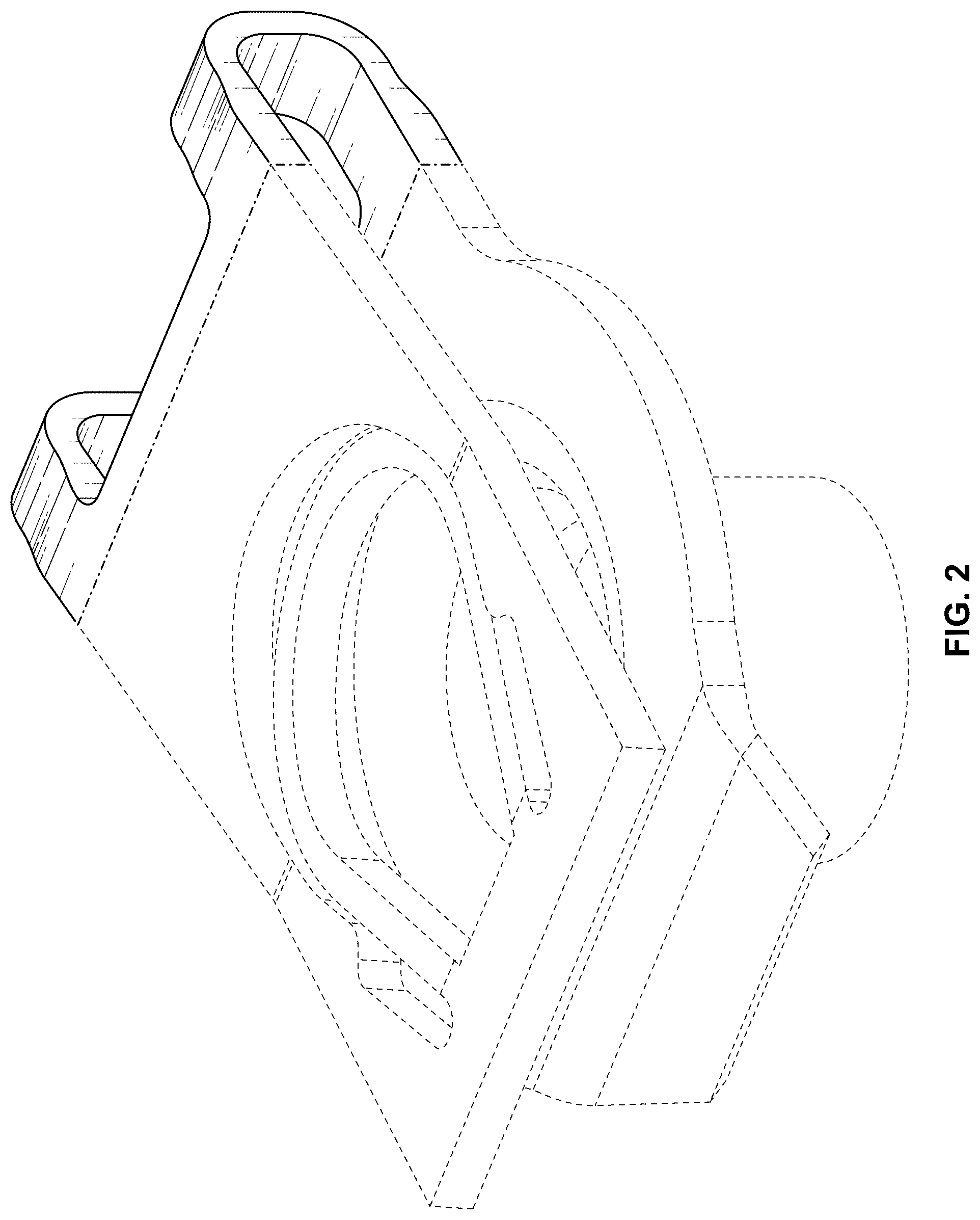 Patent USD1124847 Figure 2 – Fastener