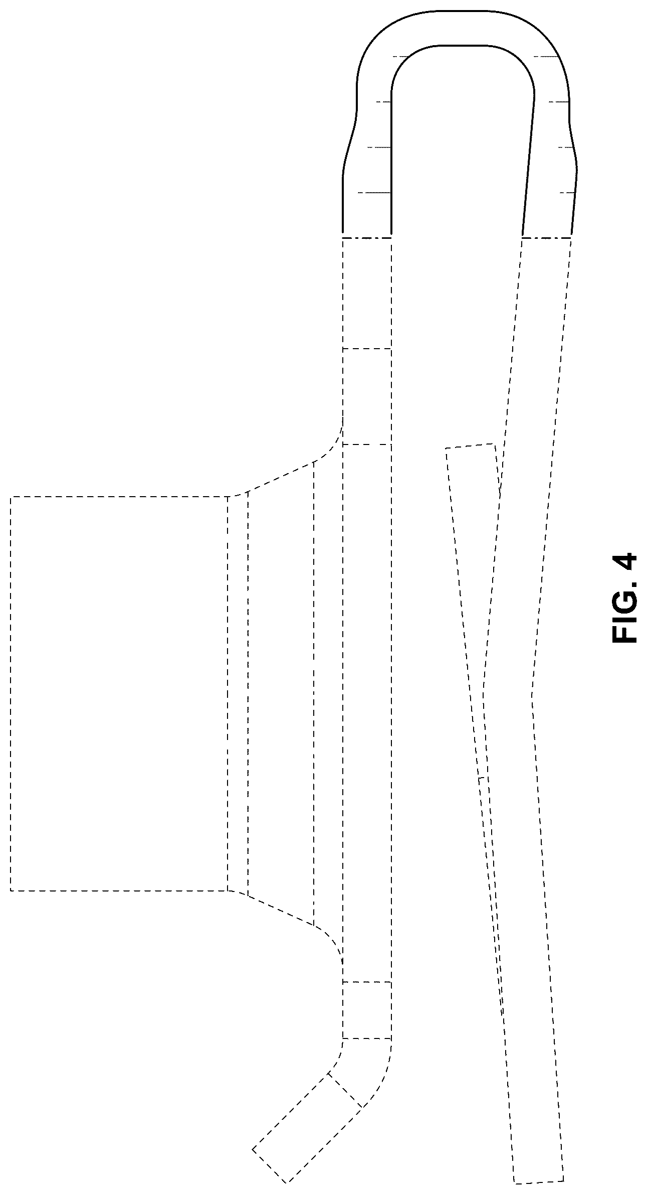 Patent USD1124847 Figure 4 – Fastener