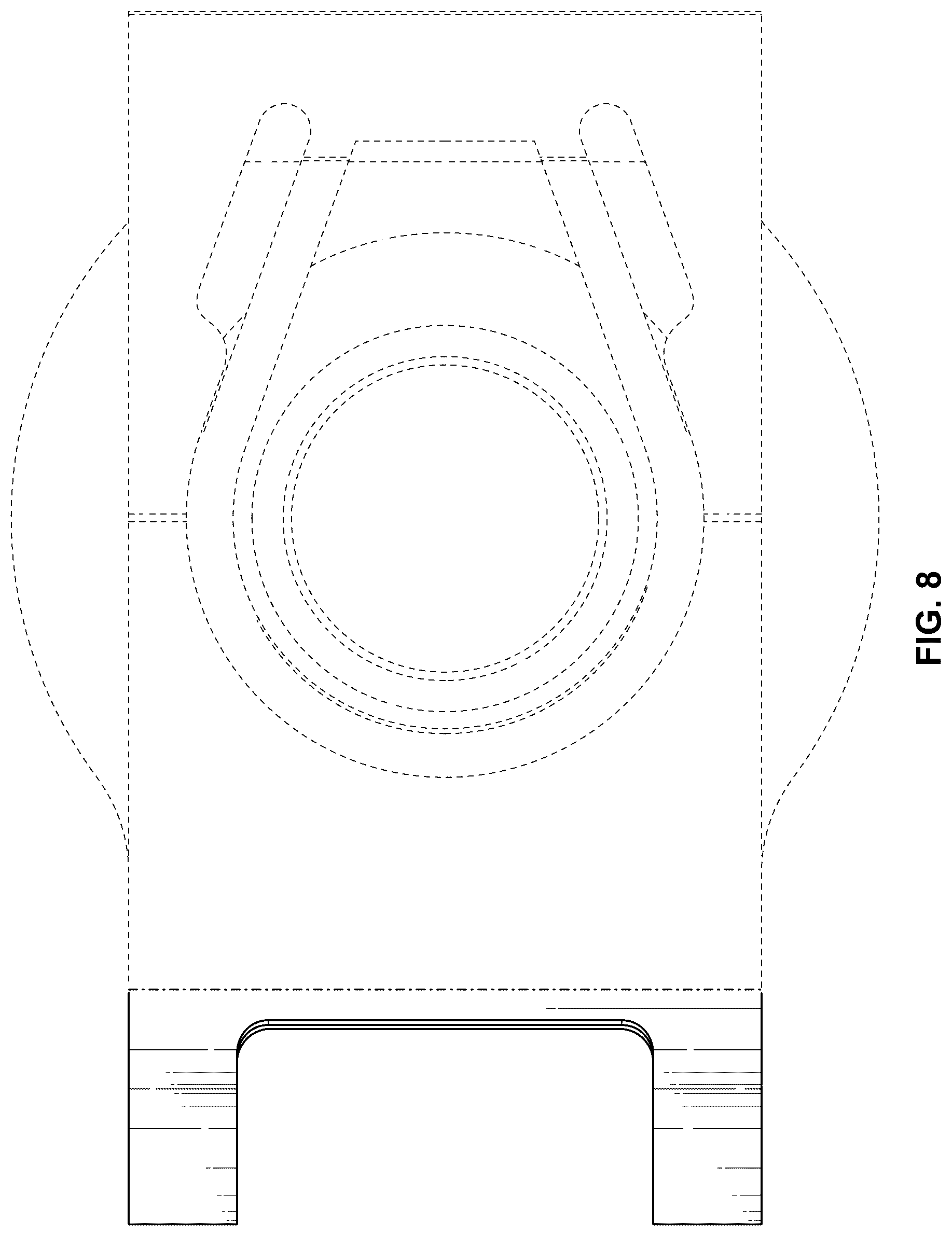Patent USD1124847 Figure 8 – Fastener