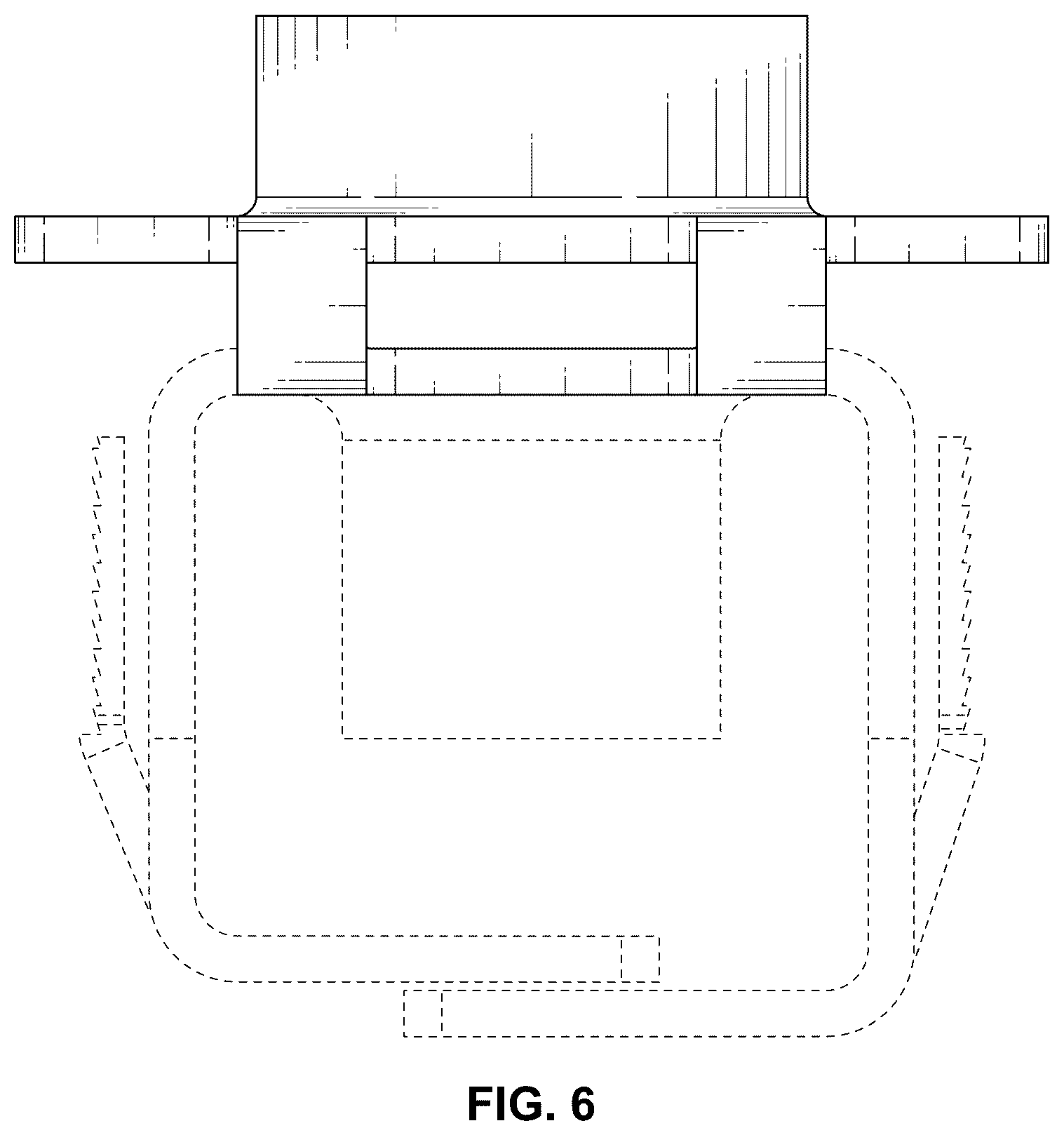 Patent USD1124848 Figure 6 – Fastener