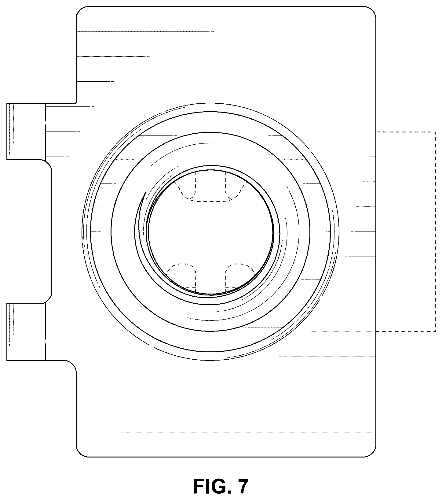 Patent USD1124848 Figure 7 – Fastener
