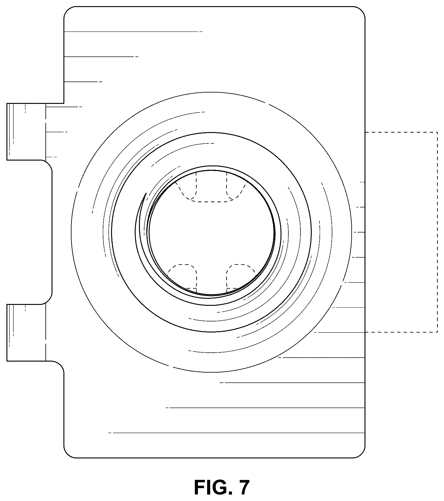 Patent USD1124849 Figure 7 – Fastener