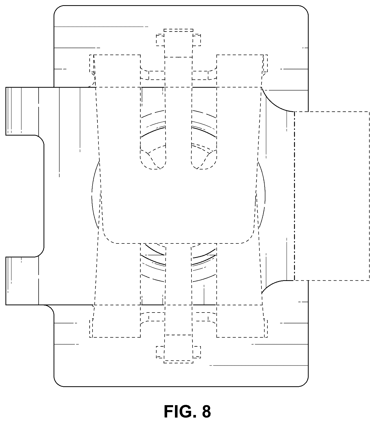Patent USD1124849 Figure 8 – Fastener