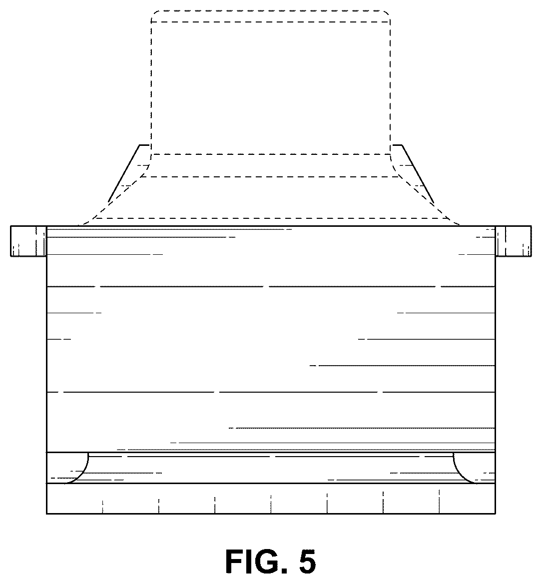 Patent USD1124850 Figure 5 – Fastener
