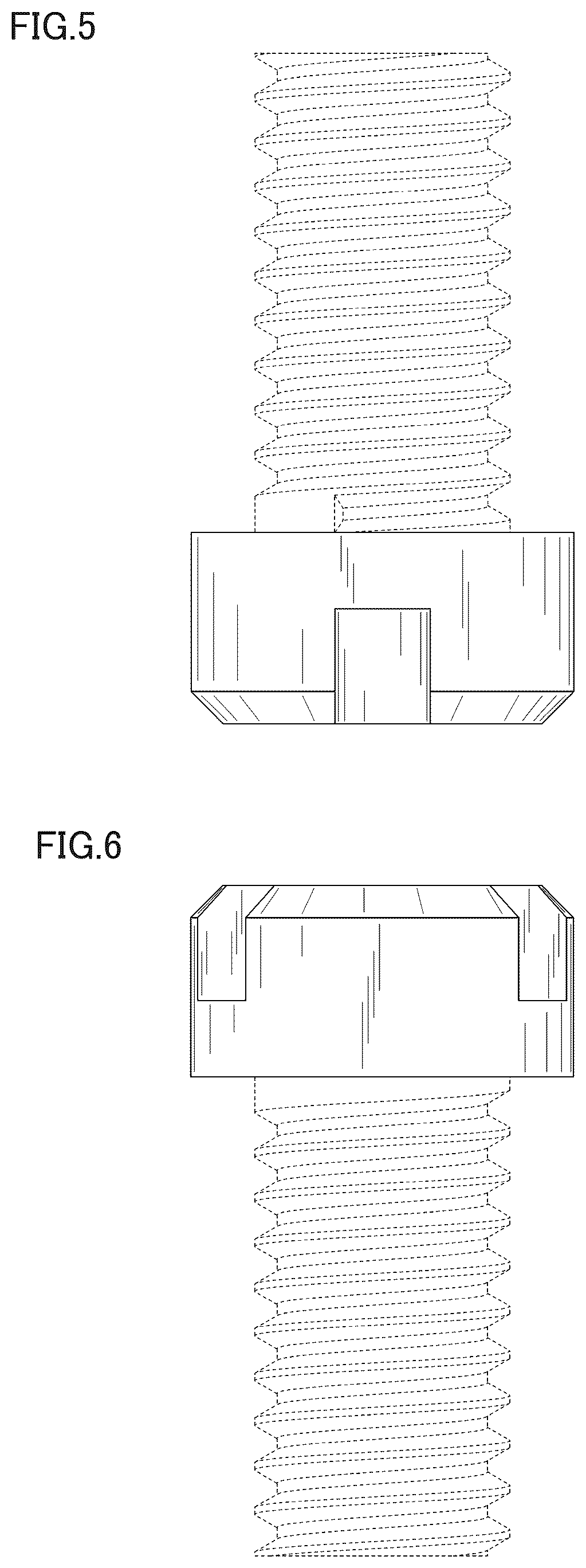 Patent USD1124851 Figure 3 – Screw
