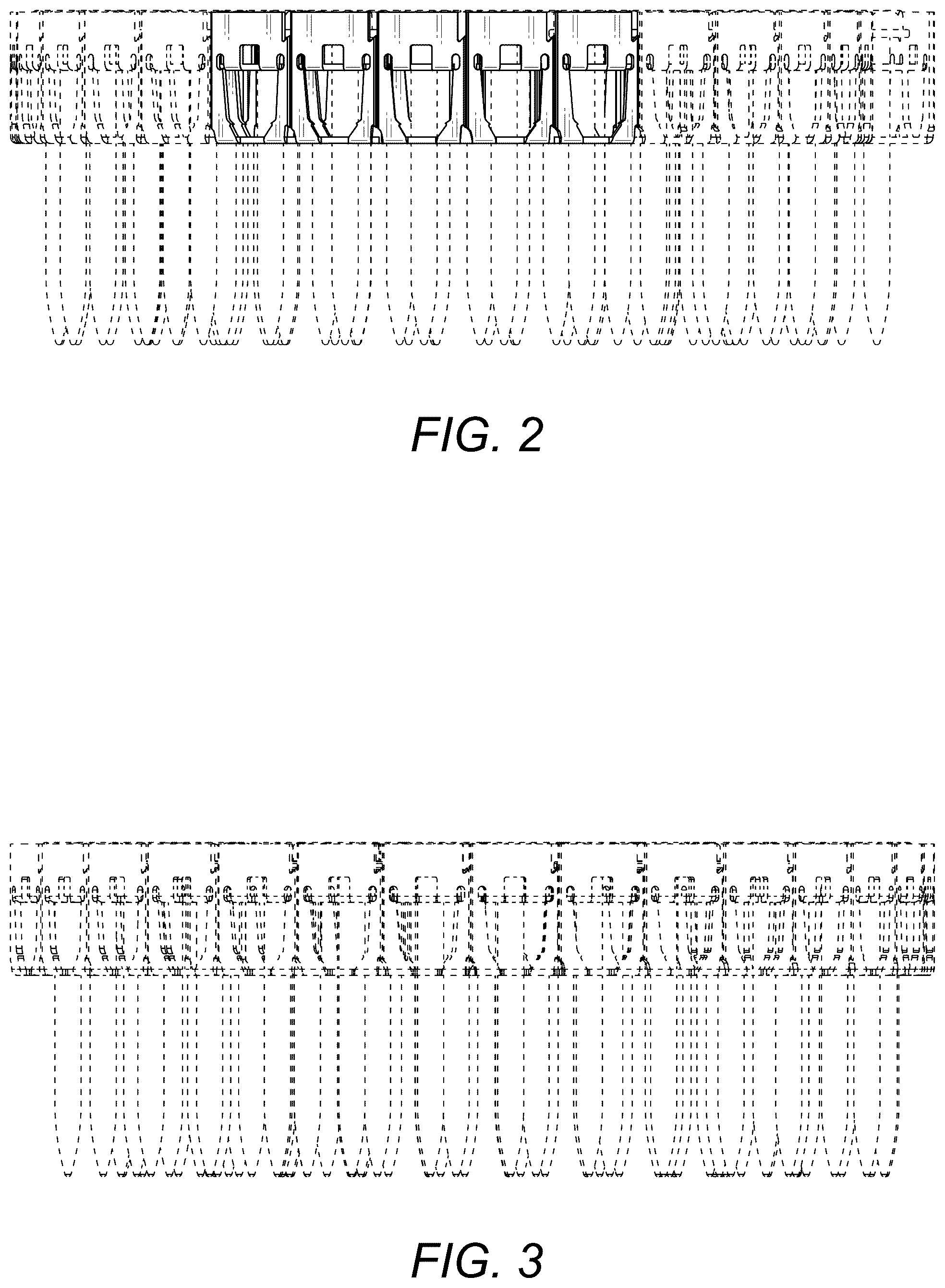 Patent USD1124852 Figure 2 – Connecting nails