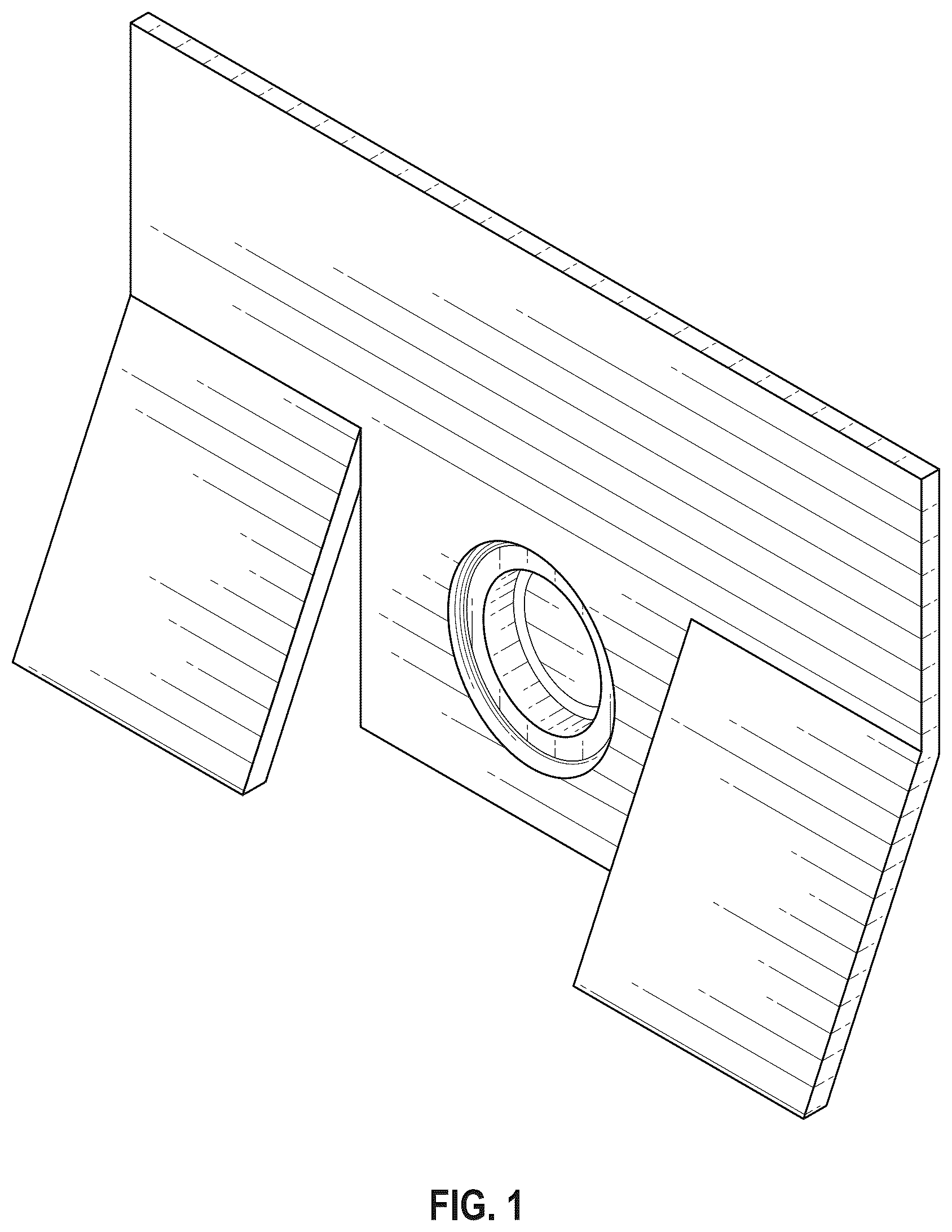 Patent USD1124854 Figure 1 – Clip