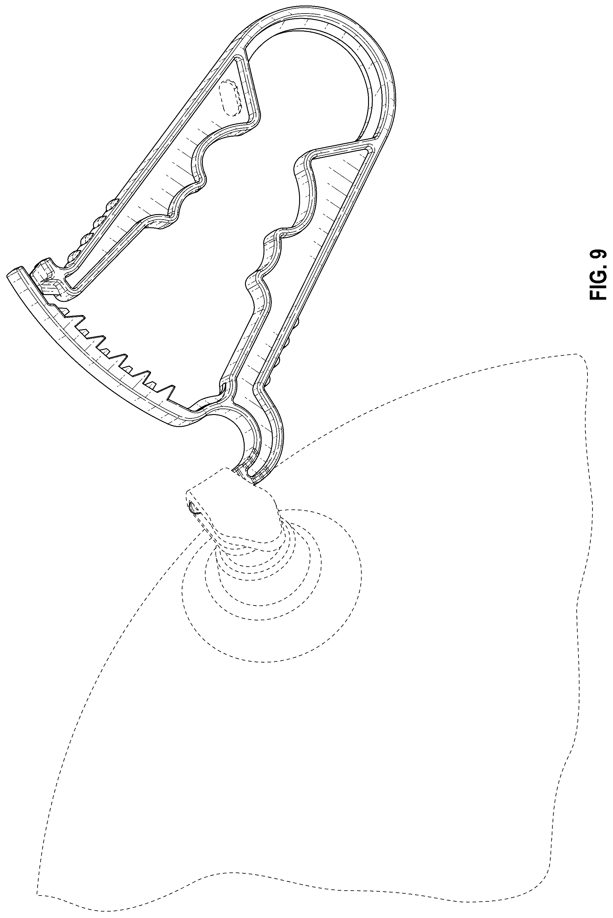 Patent USD1124855 Figure 7 – Tool for air valves