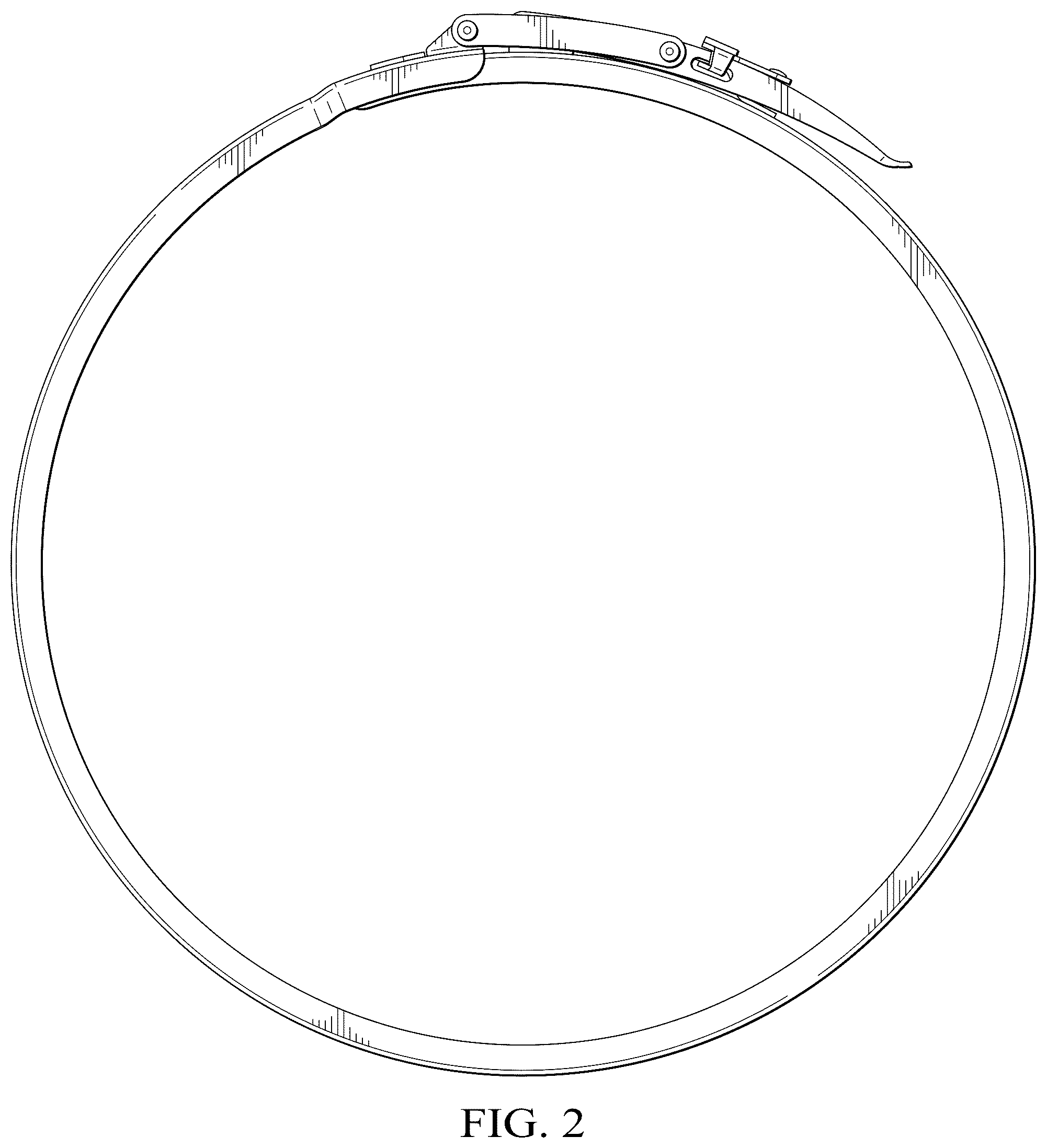 Patent USD1124856 Figure 2 – Clamp