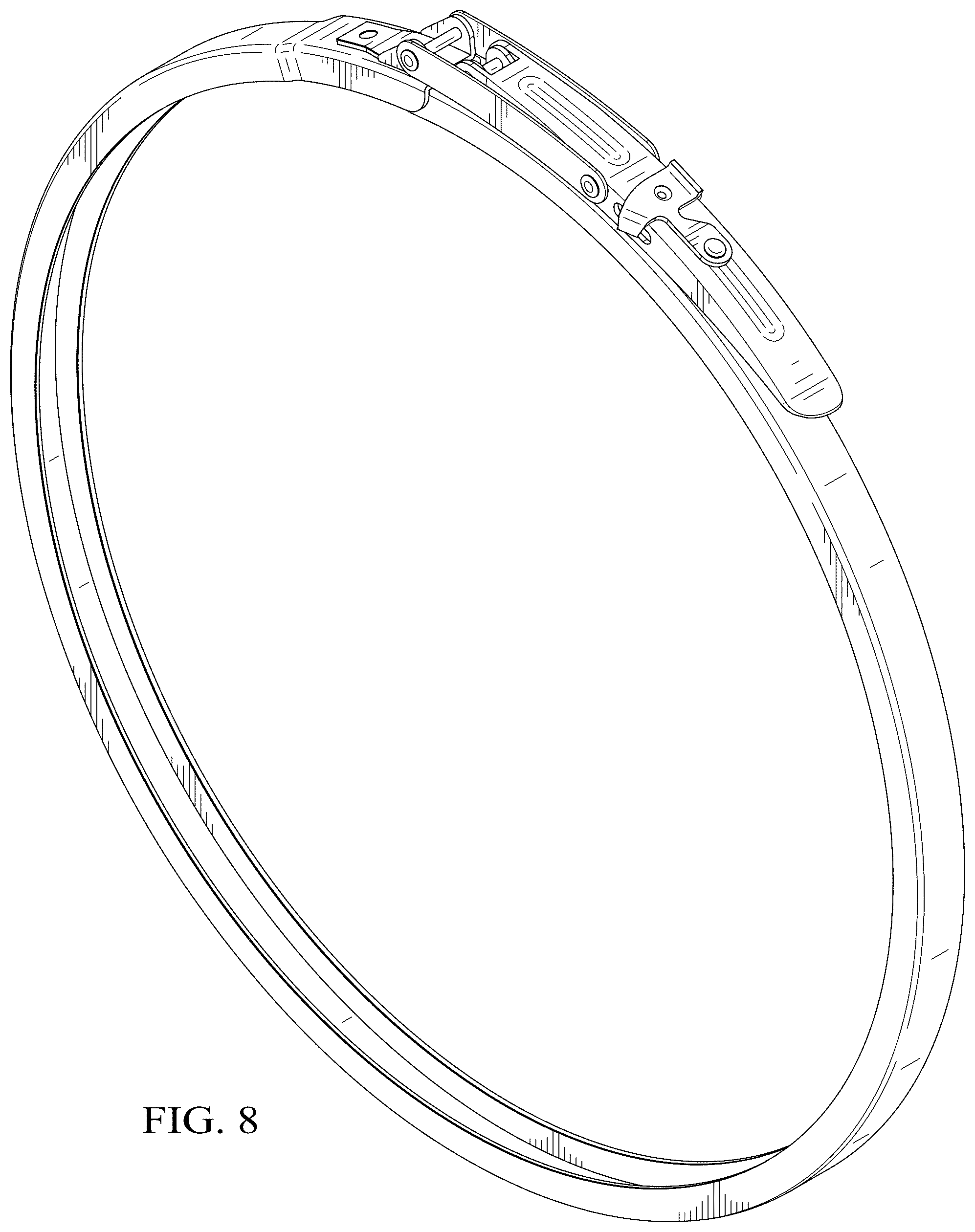 Patent USD1124856 Figure 6 – Clamp