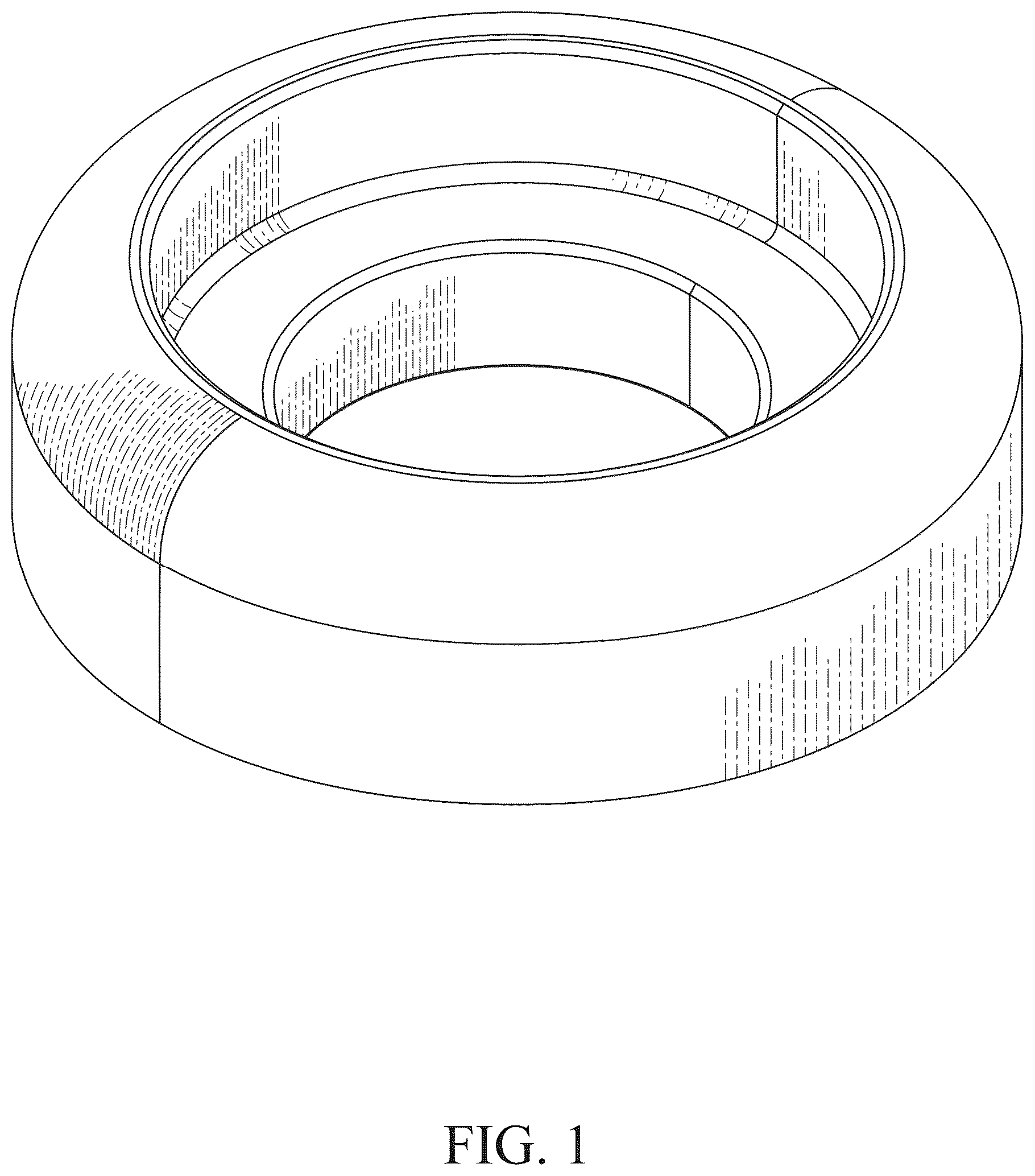 Patent USD1124857 Figure 1 – Beauty washer