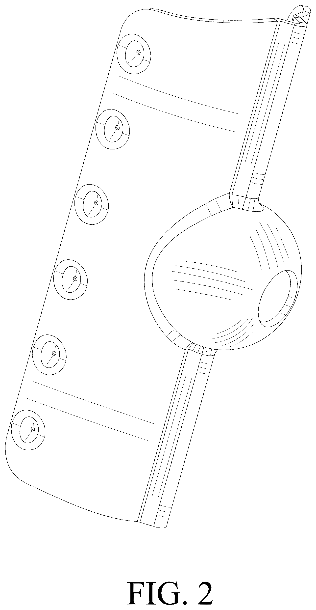 Patent USD1124858 Figure 2 – Washer
