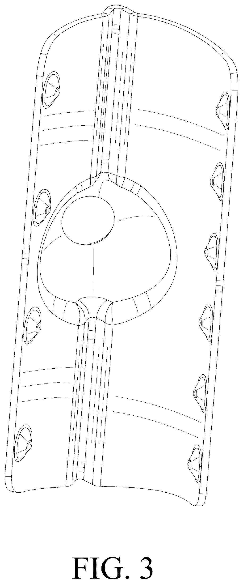 Patent USD1124858 Figure 3 – Washer