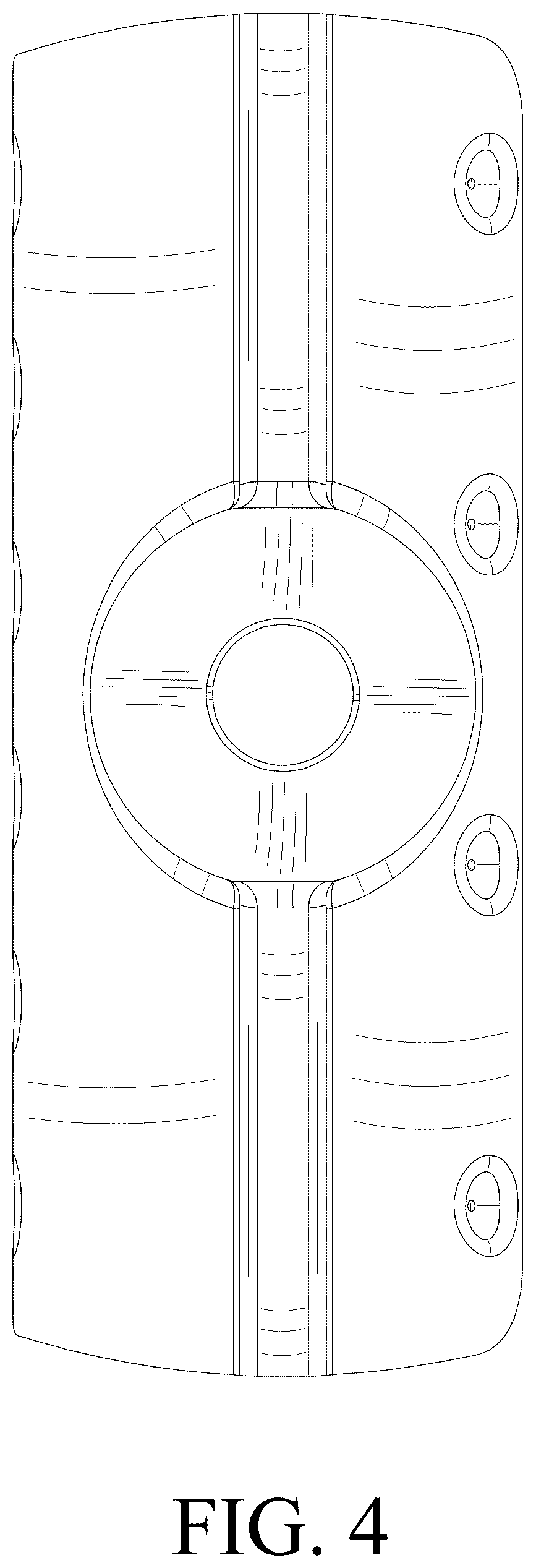 Patent USD1124858 Figure 4 – Washer