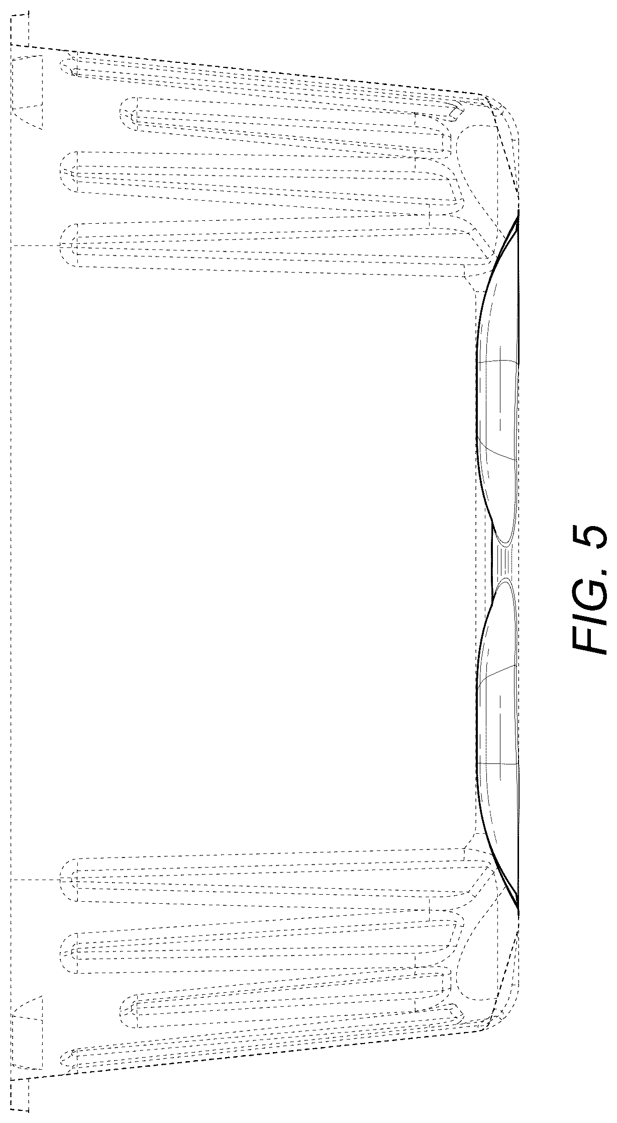 Patent USD1124860 Figure 5 – Food container