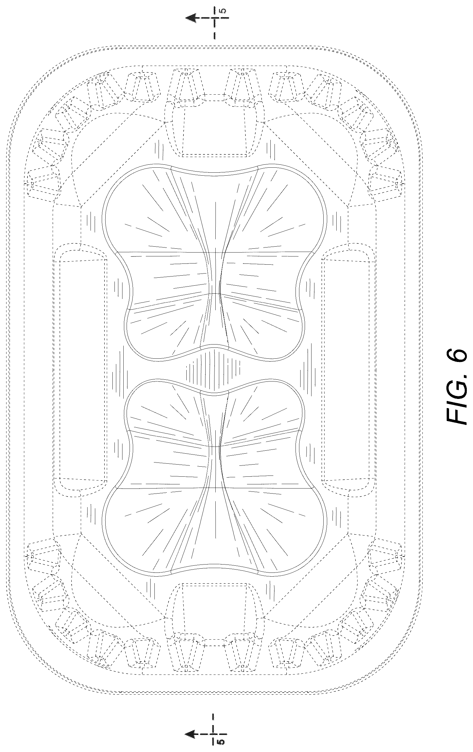 Patent USD1124860 Figure 6 – Food container