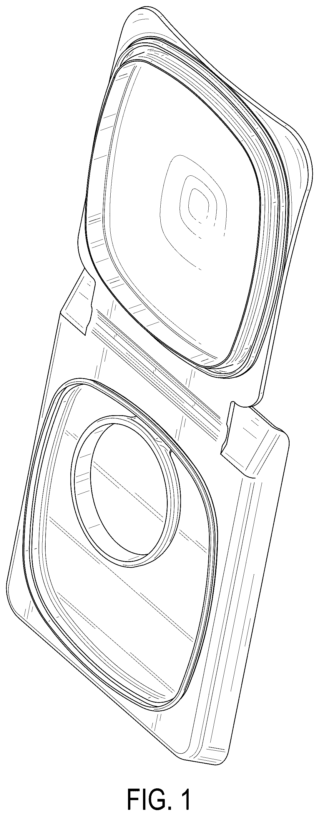 Patent USD1124861 Figure 1 – Closure