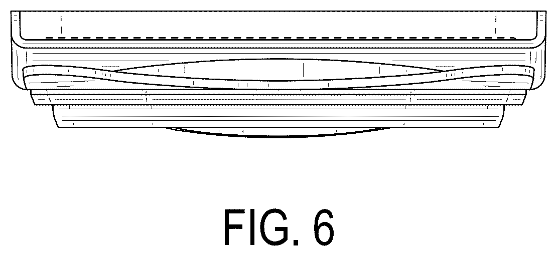 Patent USD1124861 Figure 6 – Closure